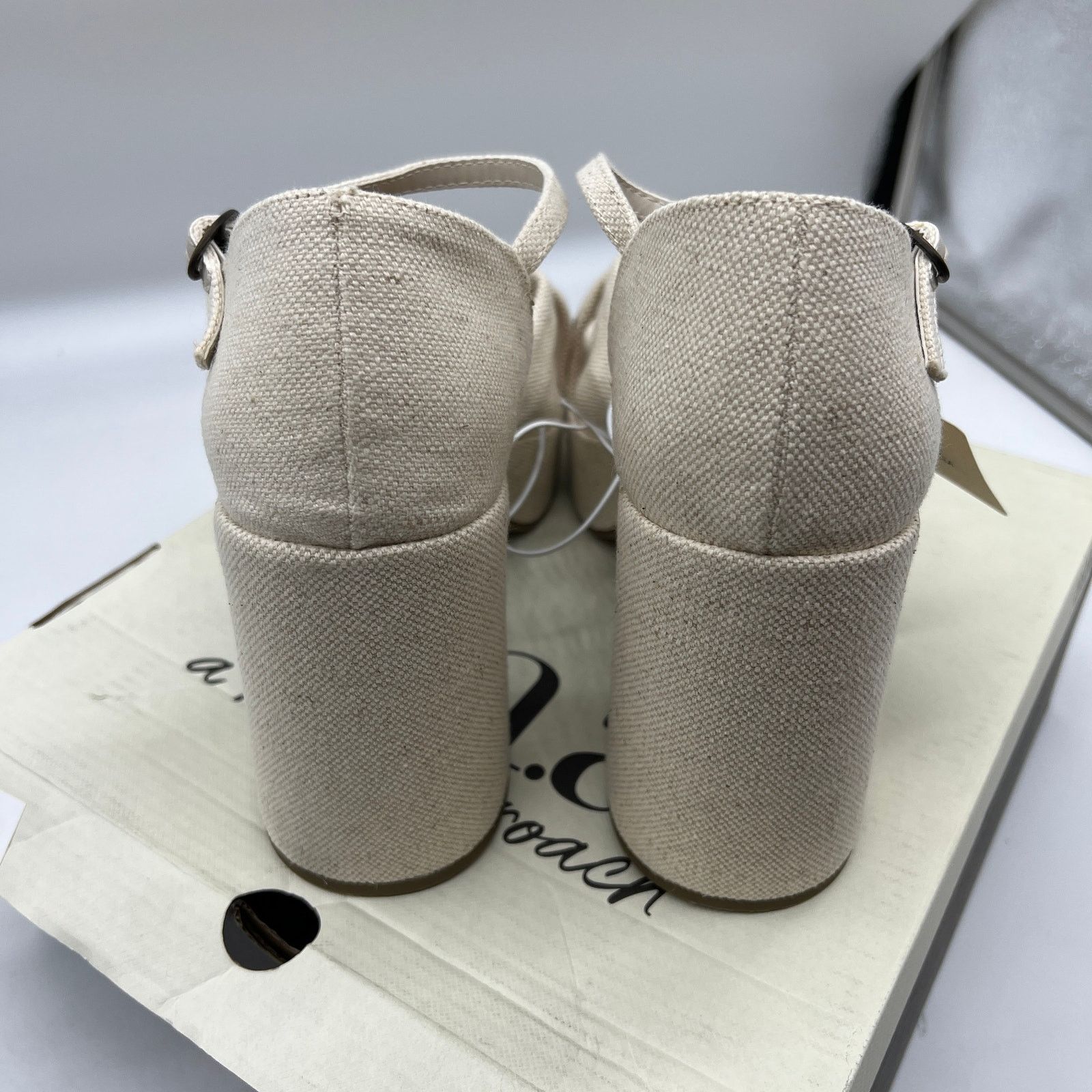 Other Women Block Shoes Platform Flat Wedge Casual Open Toe Size US 11 / IT 41 - 6 Thumbnail