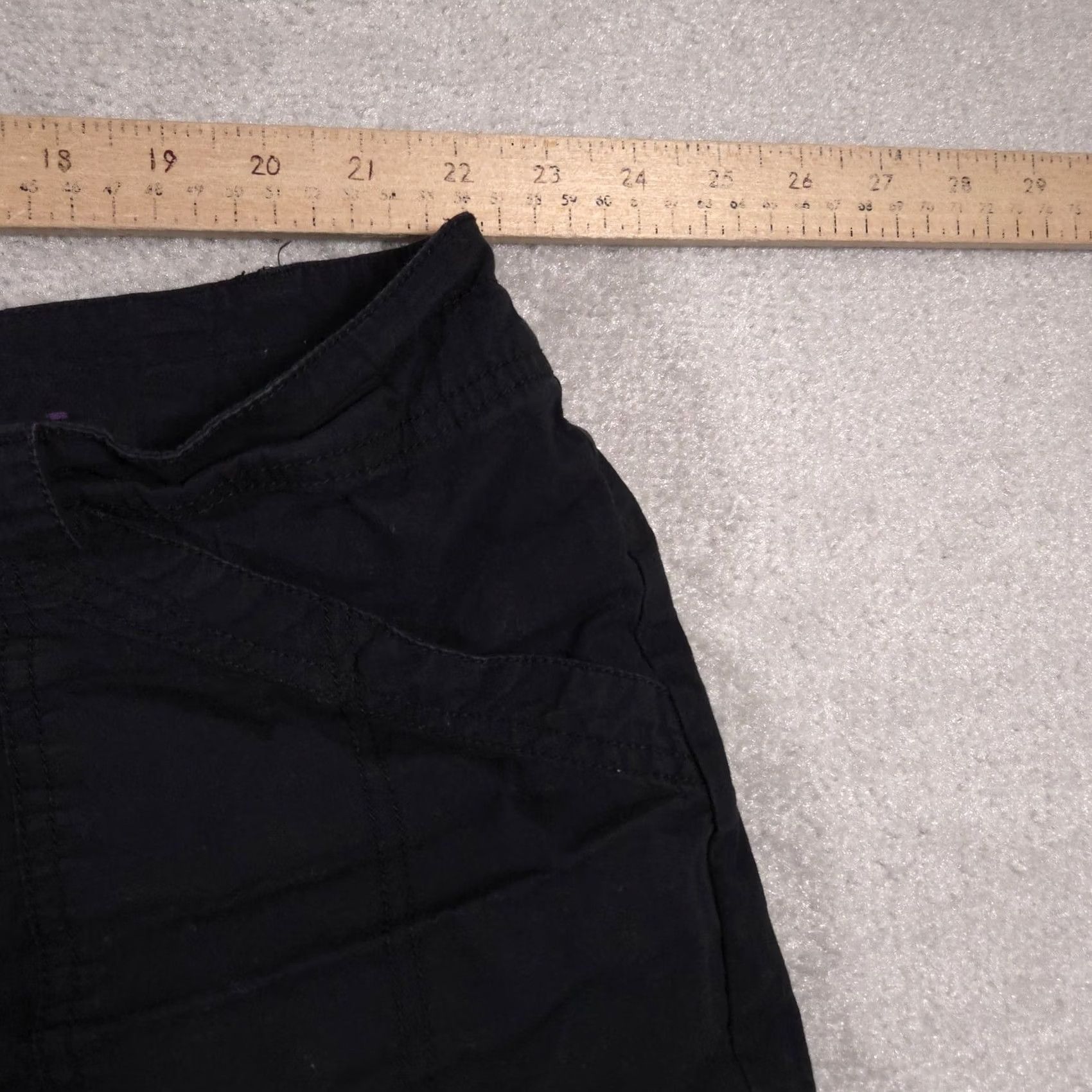 Vintage Lane Bryant Shorts Womens 26 Blue Stretch Cotton Casual Plus Size Pockets Summer Size 26" / US 2 / IT 38 - 5 Thumbnail
