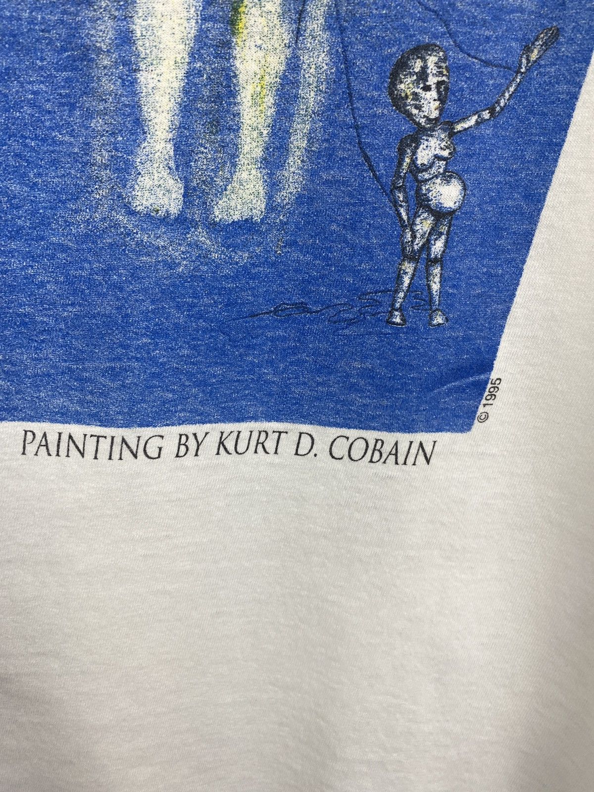Nirvana Vintage 1994 Kurt Cobain Nirvana Memorial T-Shirt Rare Retro Size US XL / EU 56 / 4 - 12 Thumbnail