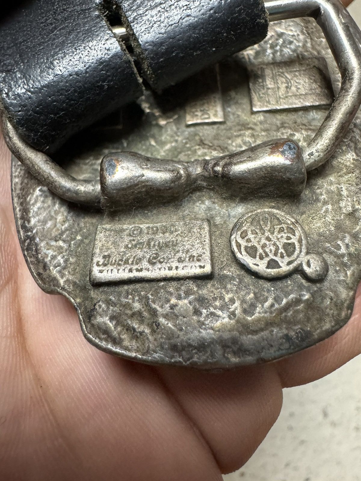 Harley Davidson × Vintage Vintage Y2K Harley Davidson 1990 Metal The Legend Lives Belt Size ONE SIZE - 5 Thumbnail