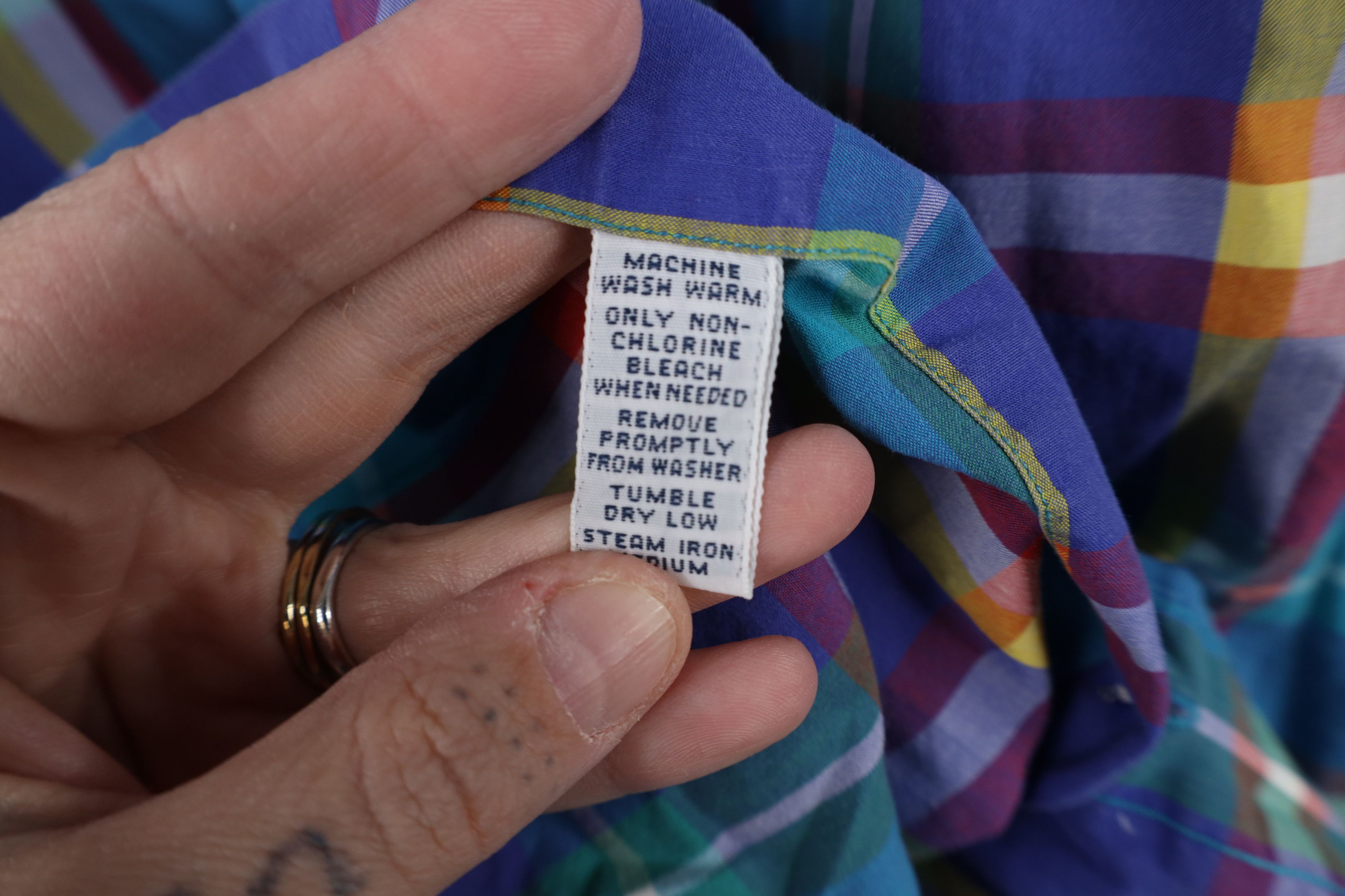 Ralph Lauren Vintage 90s Ralph Lauren Plaid Short Sleeve Button Shirt Size US XL / EU 56 / 4 - 11 Thumbnail