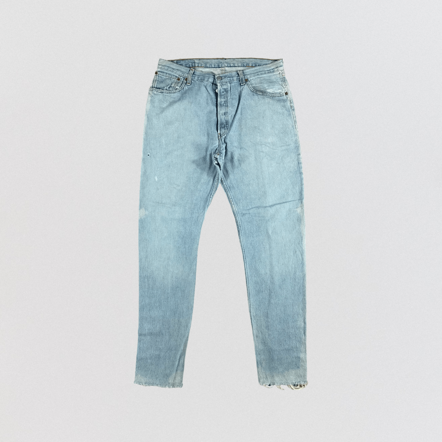 Levi's Vintage 90s Light Wash Levis 501 Jeans-JM2402 Size US 36 / EU 52 - 1 Thumbnail
