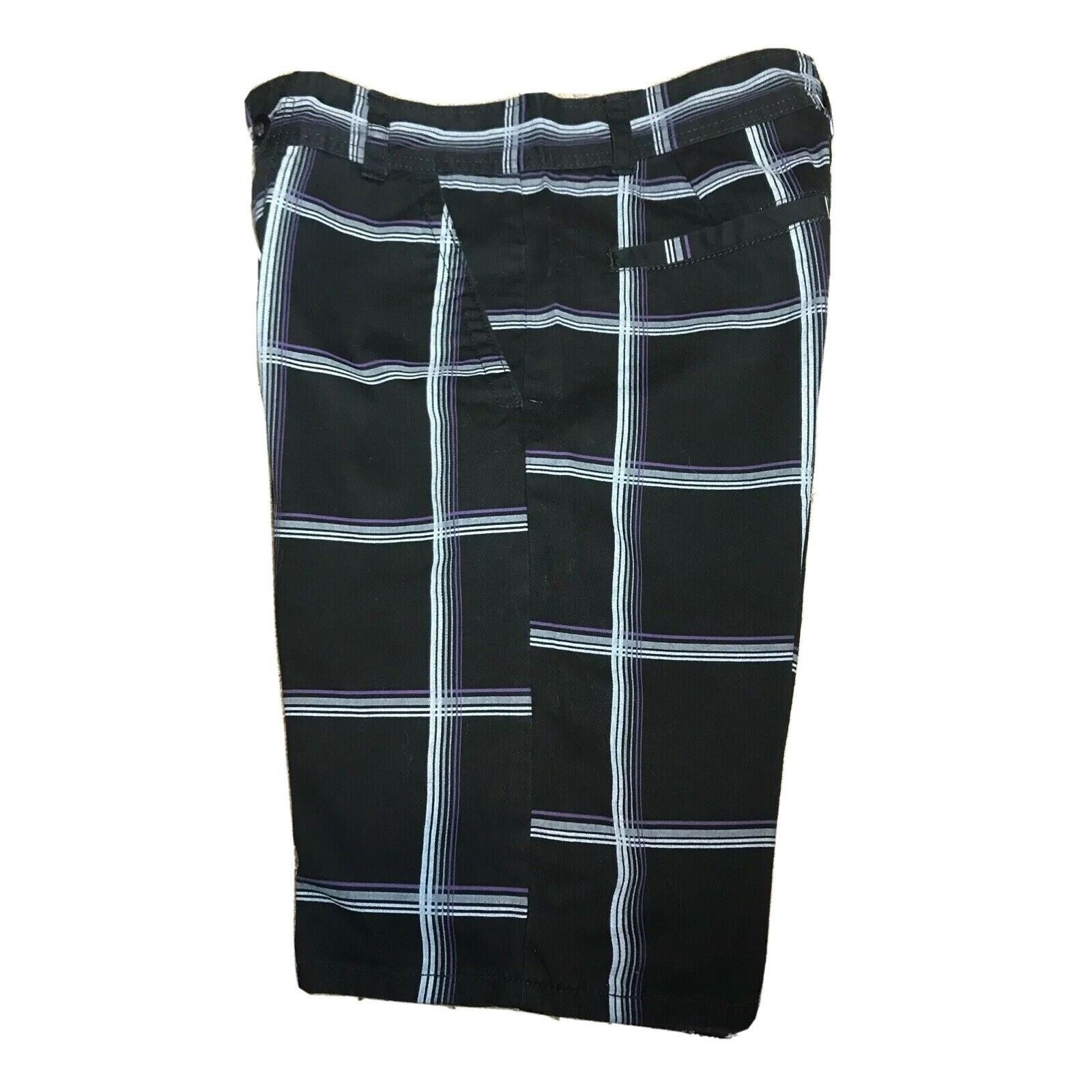 Other Op Ocean Pacific Men’s Cotton Shorts Size 30 Black, White, P Size US 30 / EU 46 - 3 Thumbnail