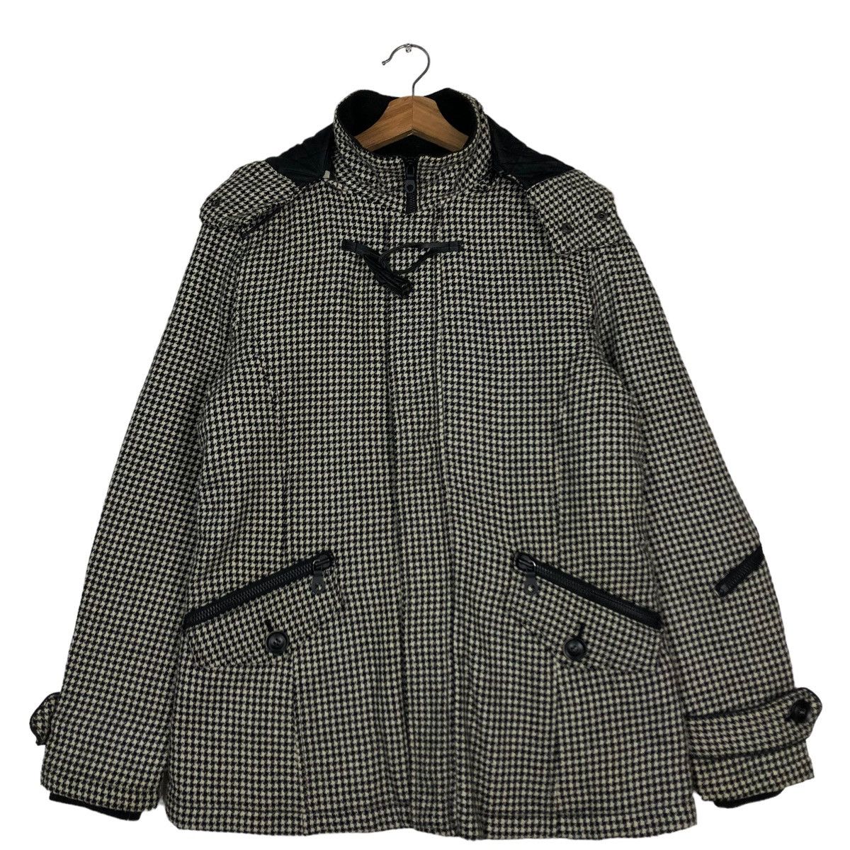 Japanese Brand 🔥Vtg Hunting Jacket Mink Fur Hoodie Morgan Homme Japan Size US L / EU 52-54 / 3 - 1 Thumbnail