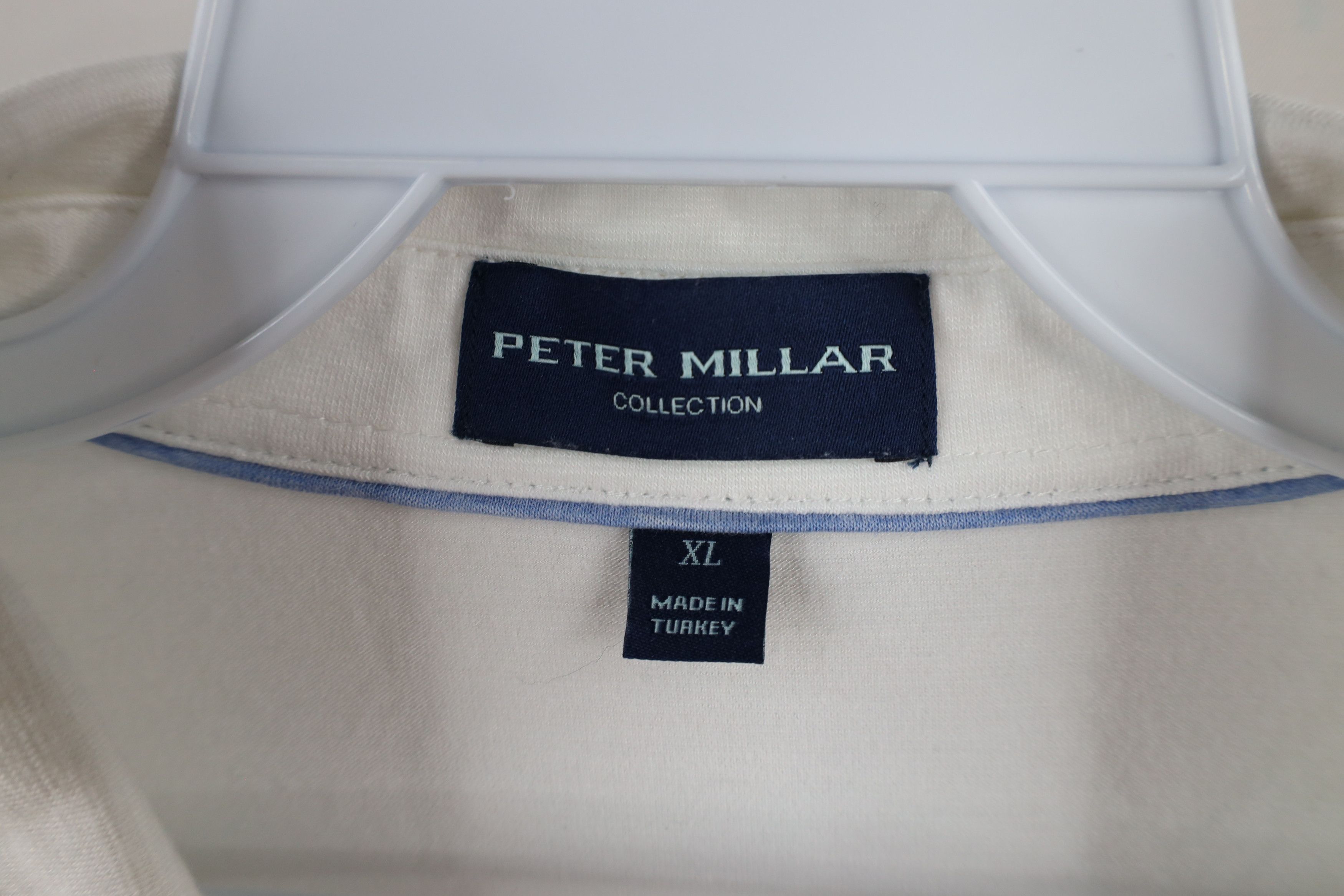 Peter Millar × Vintage Peter Millar Collection Stretch Knit Collared Polo Shirt Size US XL / EU 56 / 4 - 4 Thumbnail