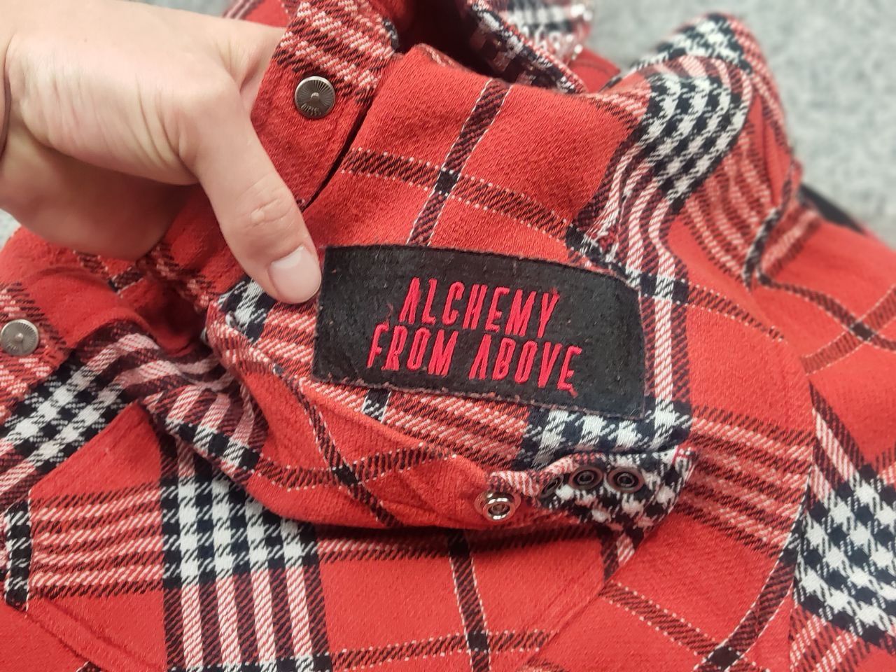 Diesel Diesel alchemy from above Distressed Plaid Flannel Shirt Size US M / EU 48-50 / 2 - 14 Thumbnail