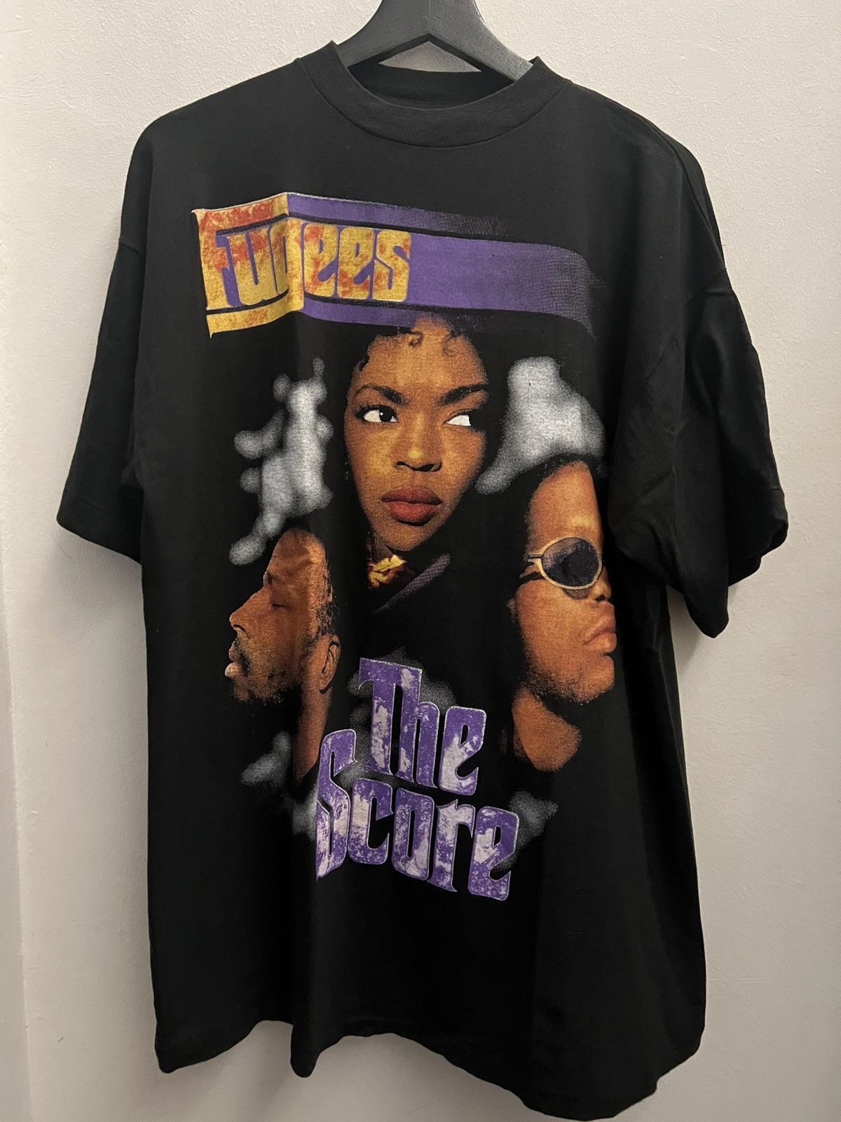Japanese Brand × Rap Tees × Vintage Vintage 90s Fugees Killing Me Softly Rap Tee Deadstock Size US XL / EU 56 / 4 - 2 Thumbnail