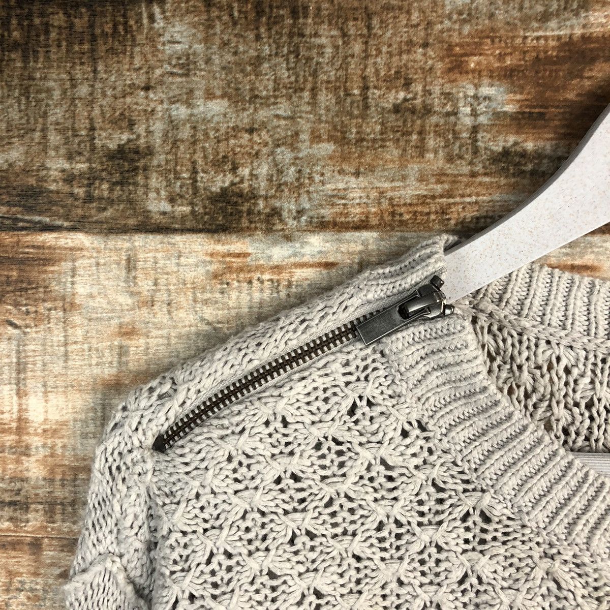 Designer × Homespun Knitwear Comptoir Des Cotonniers Grey Knitwear #A1682 Size M / US 6-8 / IT 42-44 - 10 Thumbnail