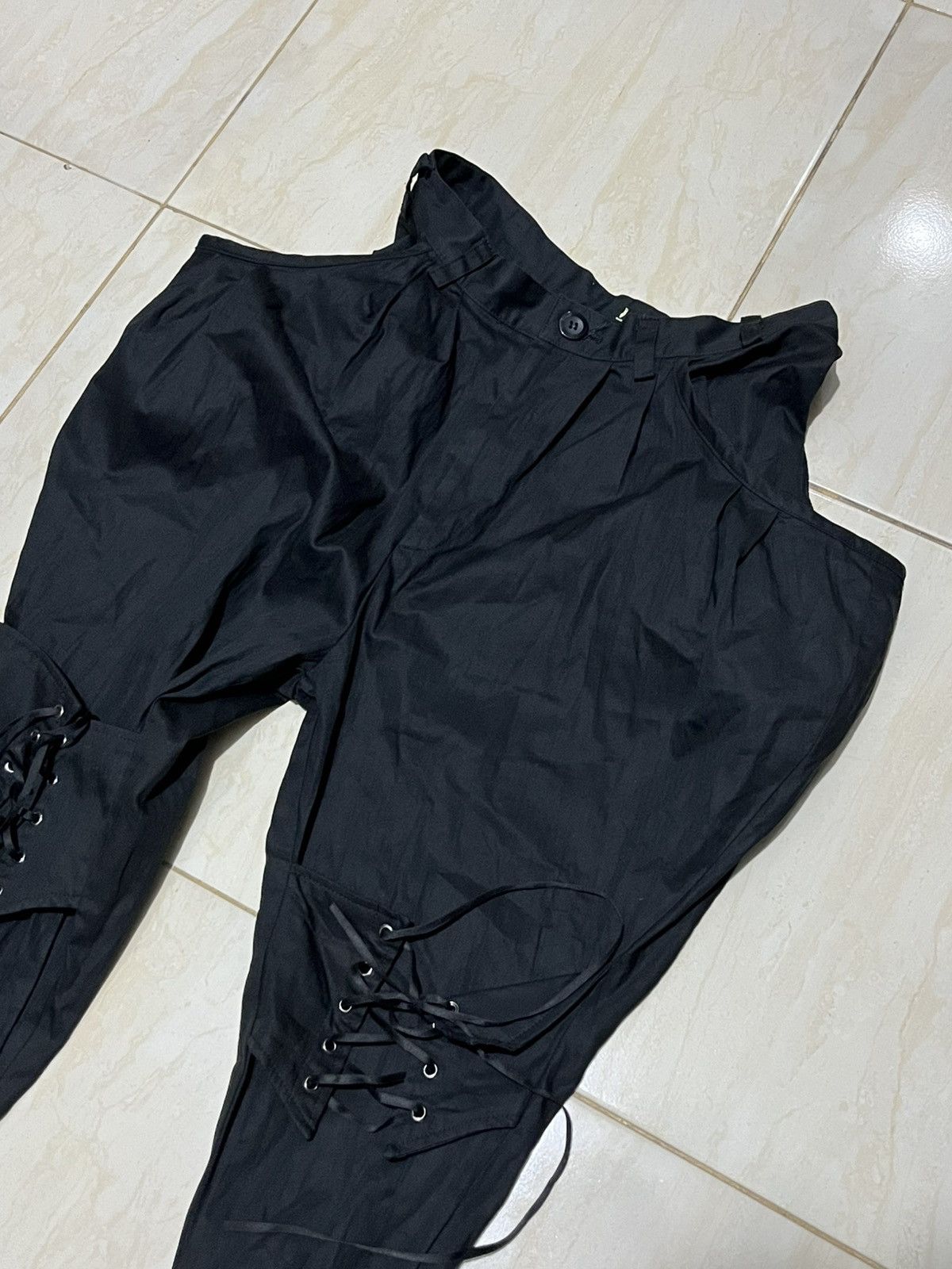 Japanese Brand Black Peace Now Bondage Pant Vkei Vampire Size US 28 / EU 44 - 6 Thumbnail