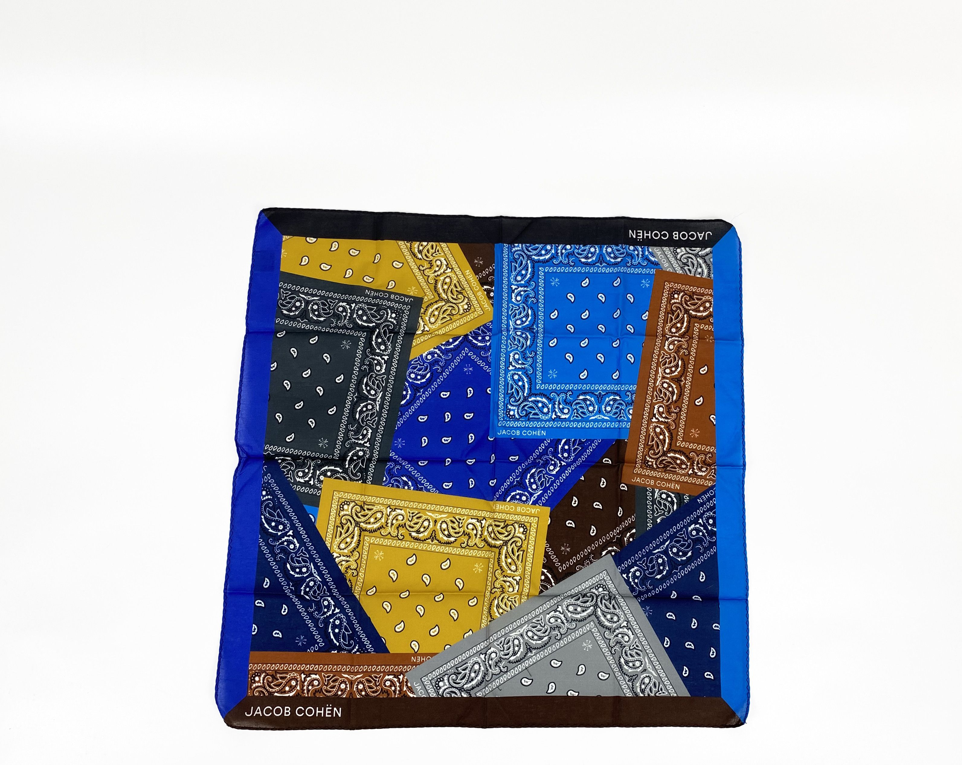 Jacob Cohen NEW Jacob Cohen Pack 10 Silk Handkerchief Size ONE SIZE - 2 Thumbnail