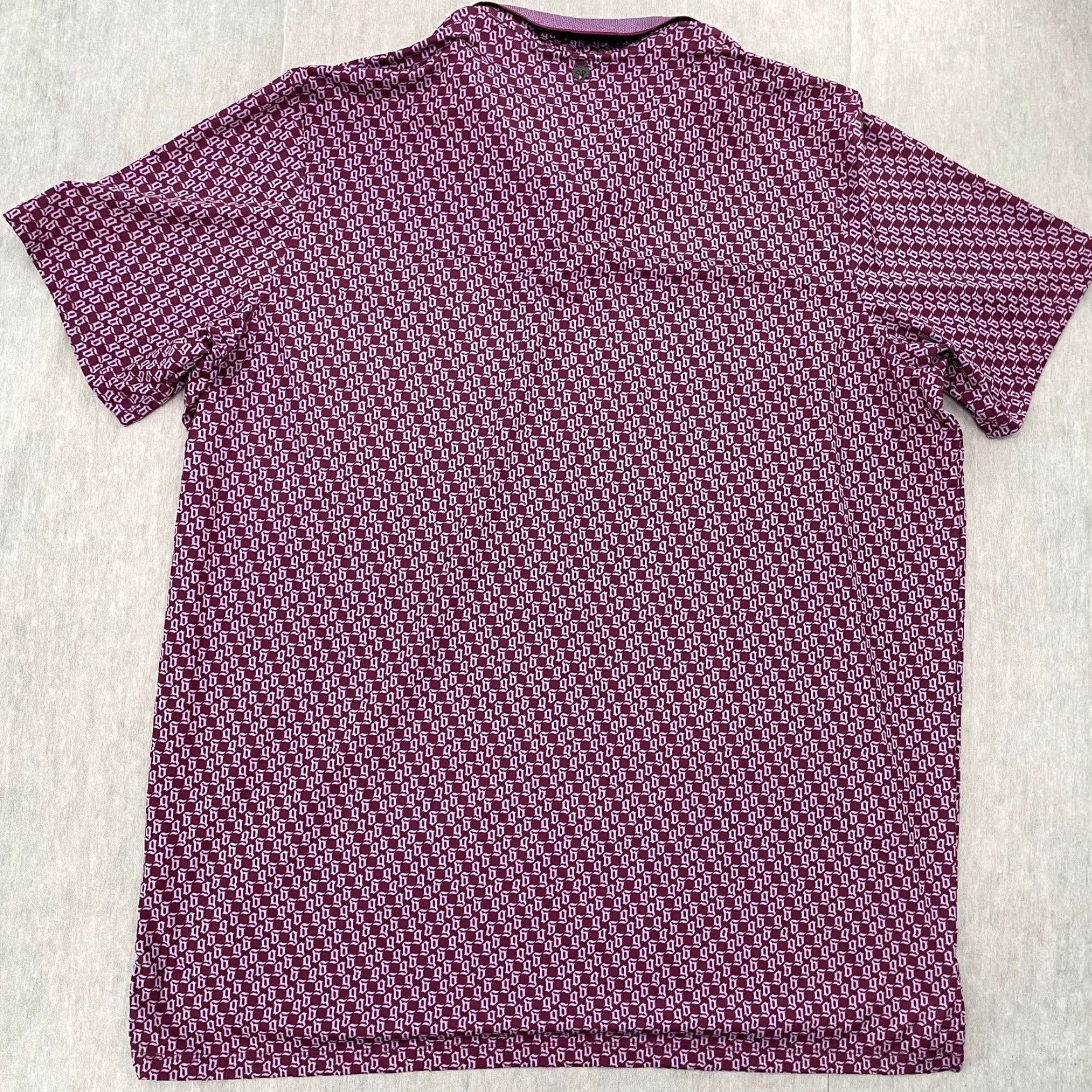 Vintage Greyson Polo Shirt Adult 2XL Purple All Over Print The Concession Golf Mens XXL Geometric Wolf Pattern Driver 90s? Size US XXL / EU 58 / 5 - 2 Thumbnail