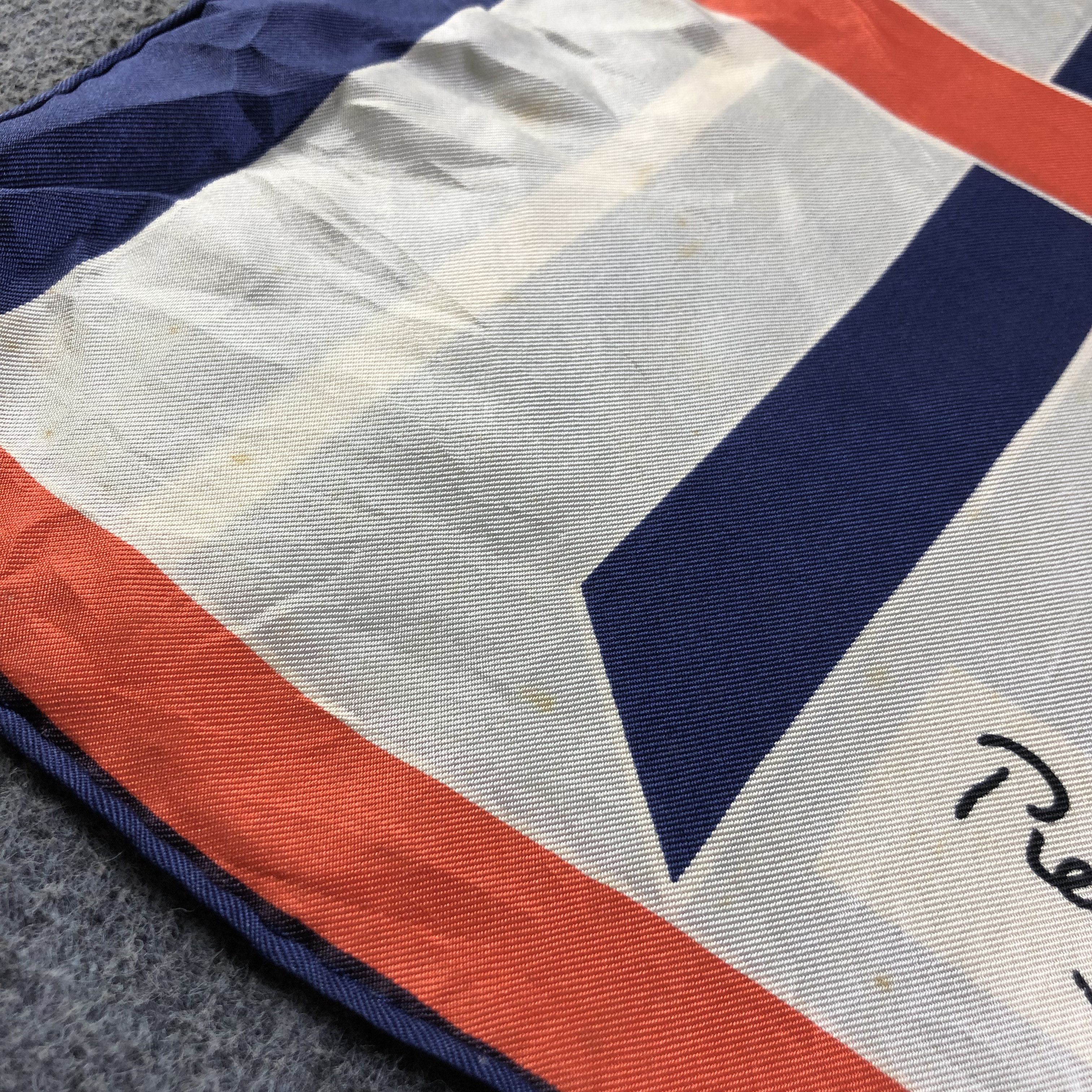 Pierre Cardin Pierre Cardin Silk Stole Silk Scarf M946 Size ONE SIZE - 9 Thumbnail