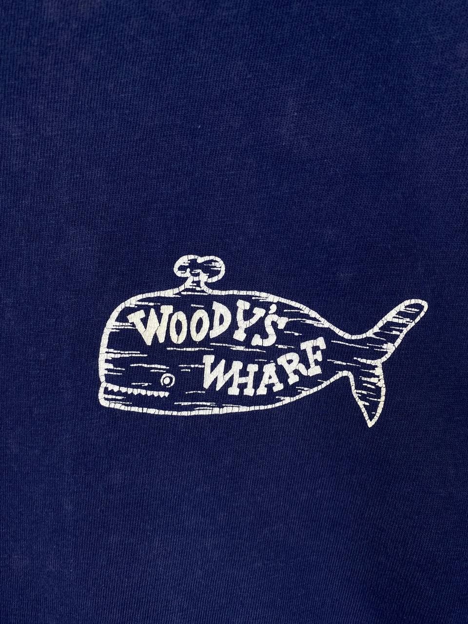 Vintage vintage whoodys wharf newport beach tee Size US L / EU 52-54 / 3 - 3 Thumbnail