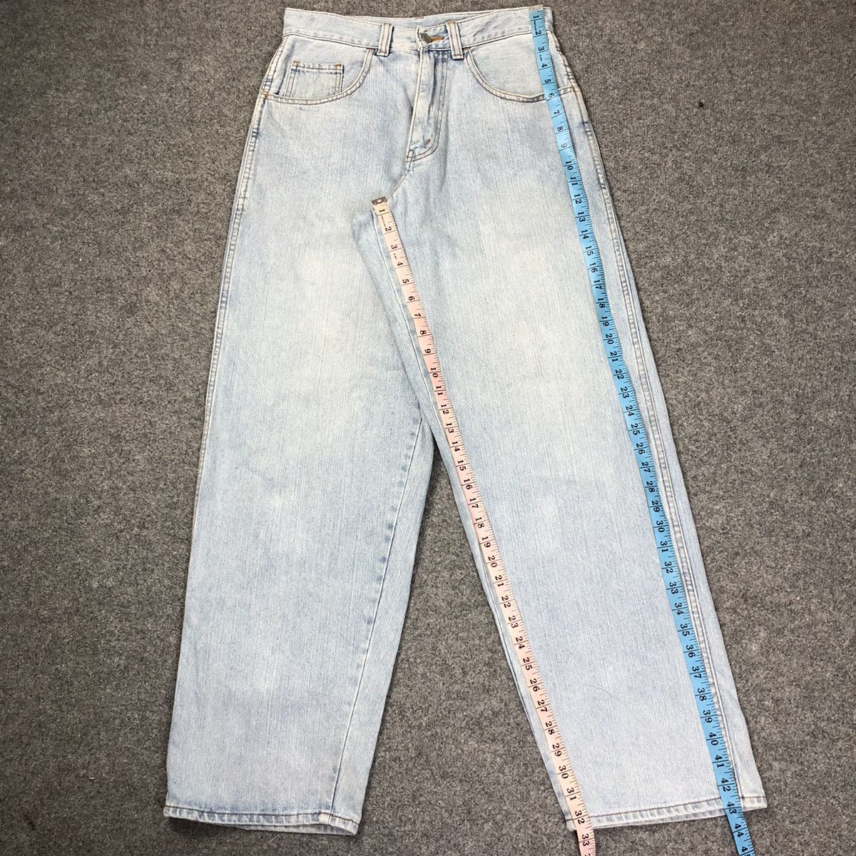 Vintage Vintage 90s Faded BIG JOHN Baggy Jeans Size US 30 / EU 46 - 7 Thumbnail