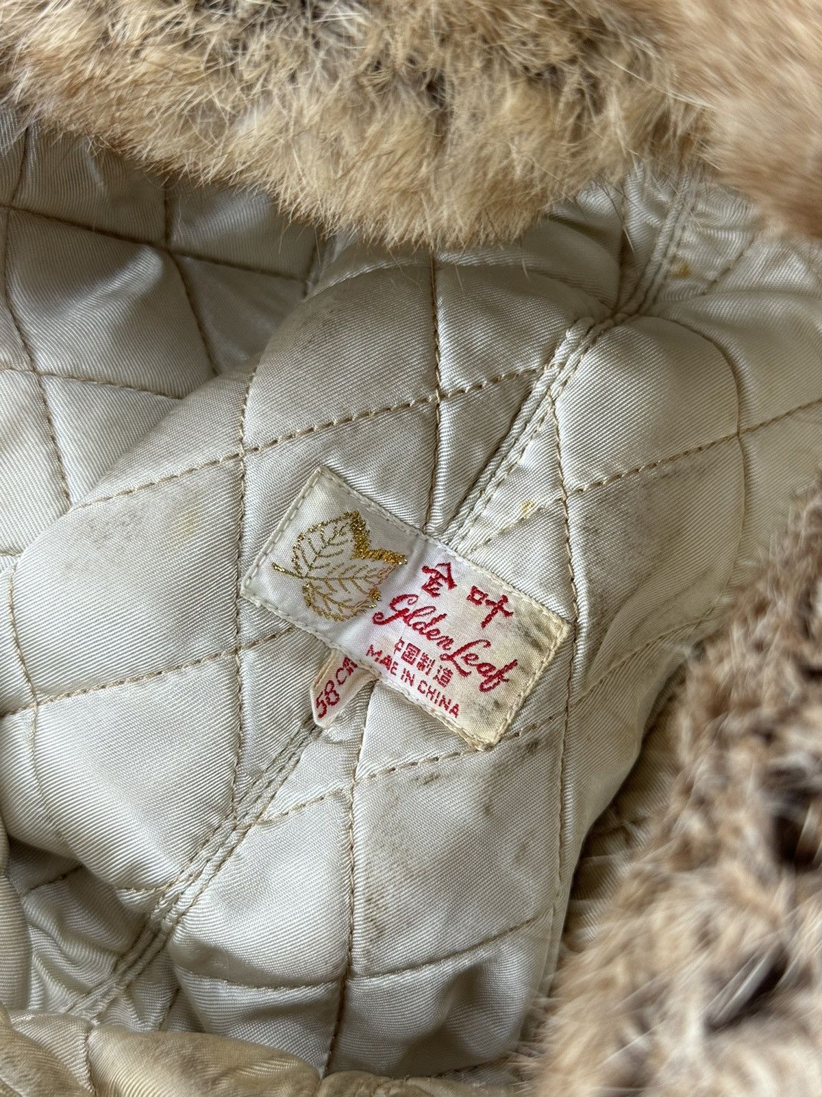 Vintage Vintage fur Chinese hat Golden Leaf original streetwear item Size ONE SIZE - 6 Thumbnail