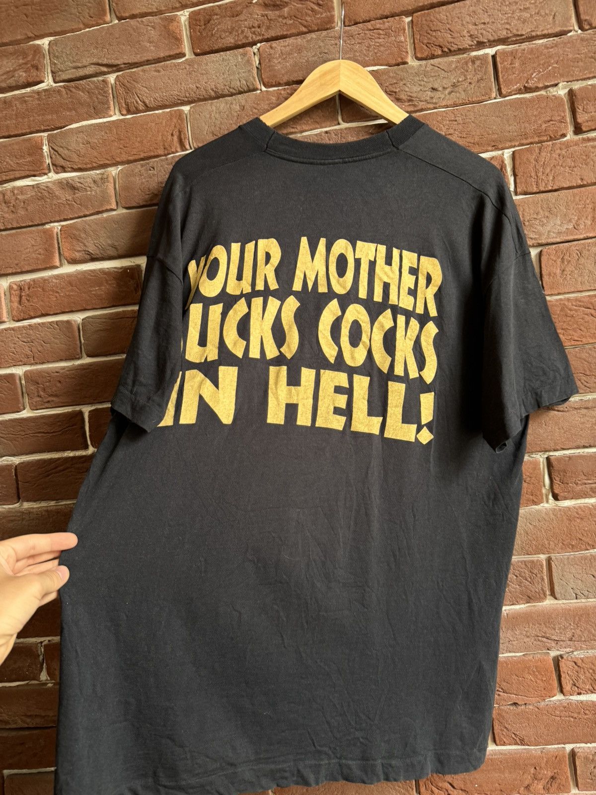 Band Tees 90s Vintage The Exorcist Horror Movie Film Band Tee Shirt Xl Size US XL / EU 56 / 4 - 14 Thumbnail