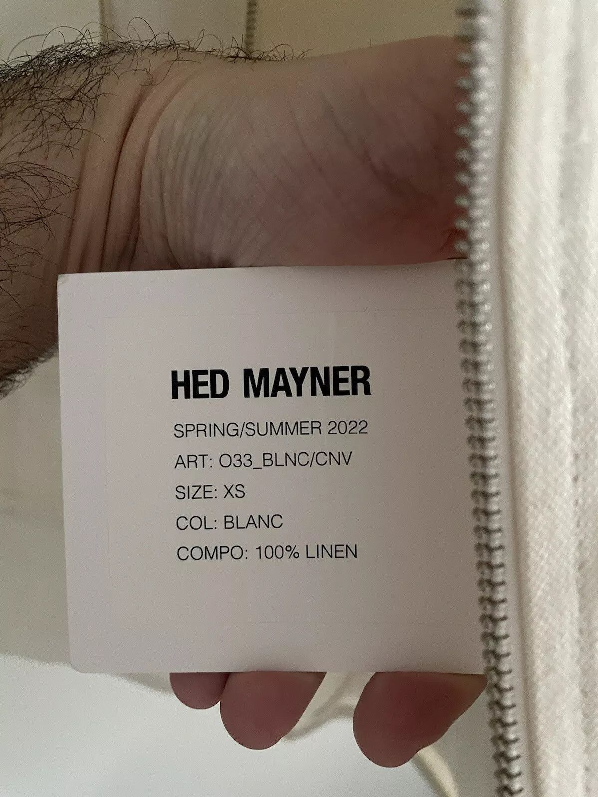 Hed Mayner SS22 Cargo Vest Size US XS / EU 42 / 0 - 5 Thumbnail