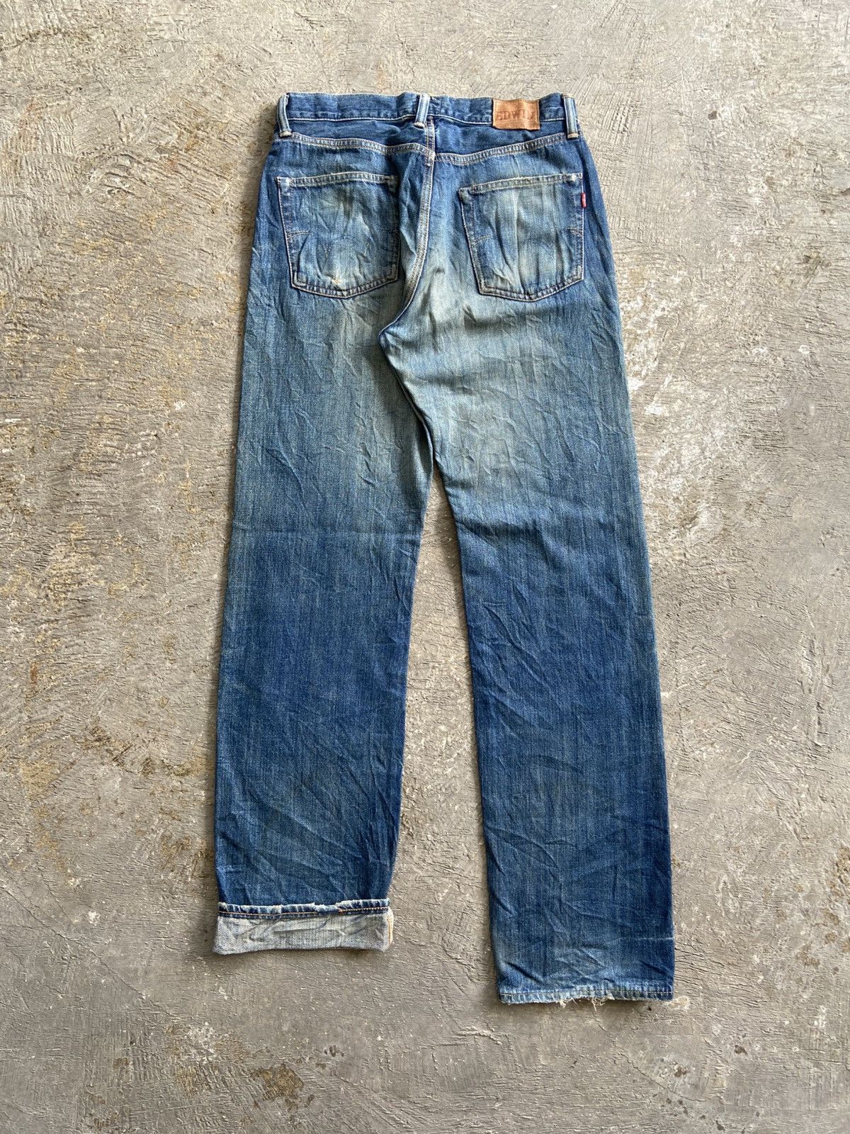 Edwin 1990s Edwin 505S - Vintage Ripped Selvedge Denim Pants Size US 31 - 12 Thumbnail