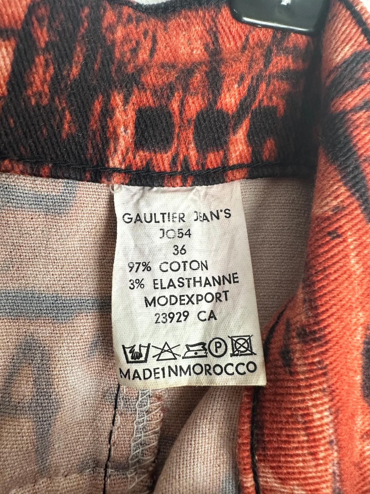 Jean Paul Gaultier Jean Paul Gaultier Jeans F/W 1997 Fight Racism Skirt Size 26" / US 2 / IT 38 - 9 Thumbnail