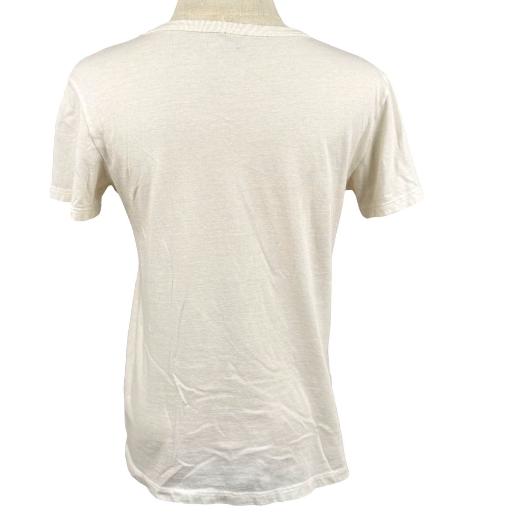 J.Crew J.Crew XS Graphic Tee Off-White Women Cotton Positive Vibes Optimism Minimalist Shirt Womens XS Ivory Graphic Tee Size XS / US 0-2 / IT 36-38 - 3 Thumbnail