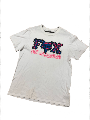Fox Racing Vintage Fox Racing Big Y2K Logo Short Sleeve T-Shirt Size L Size US L / EU 52-54 / 3 - 1 Thumbnail