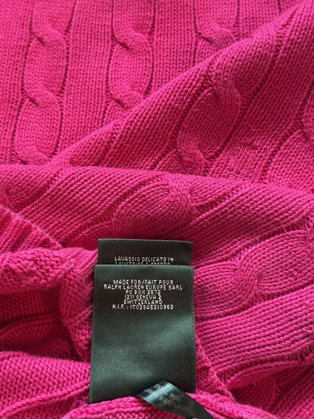 Lauren Ralph Lauren Lauren Ralph Lauren cable knit pullover sweater Size M / US 6-8 / IT 42-44 - 7 Thumbnail