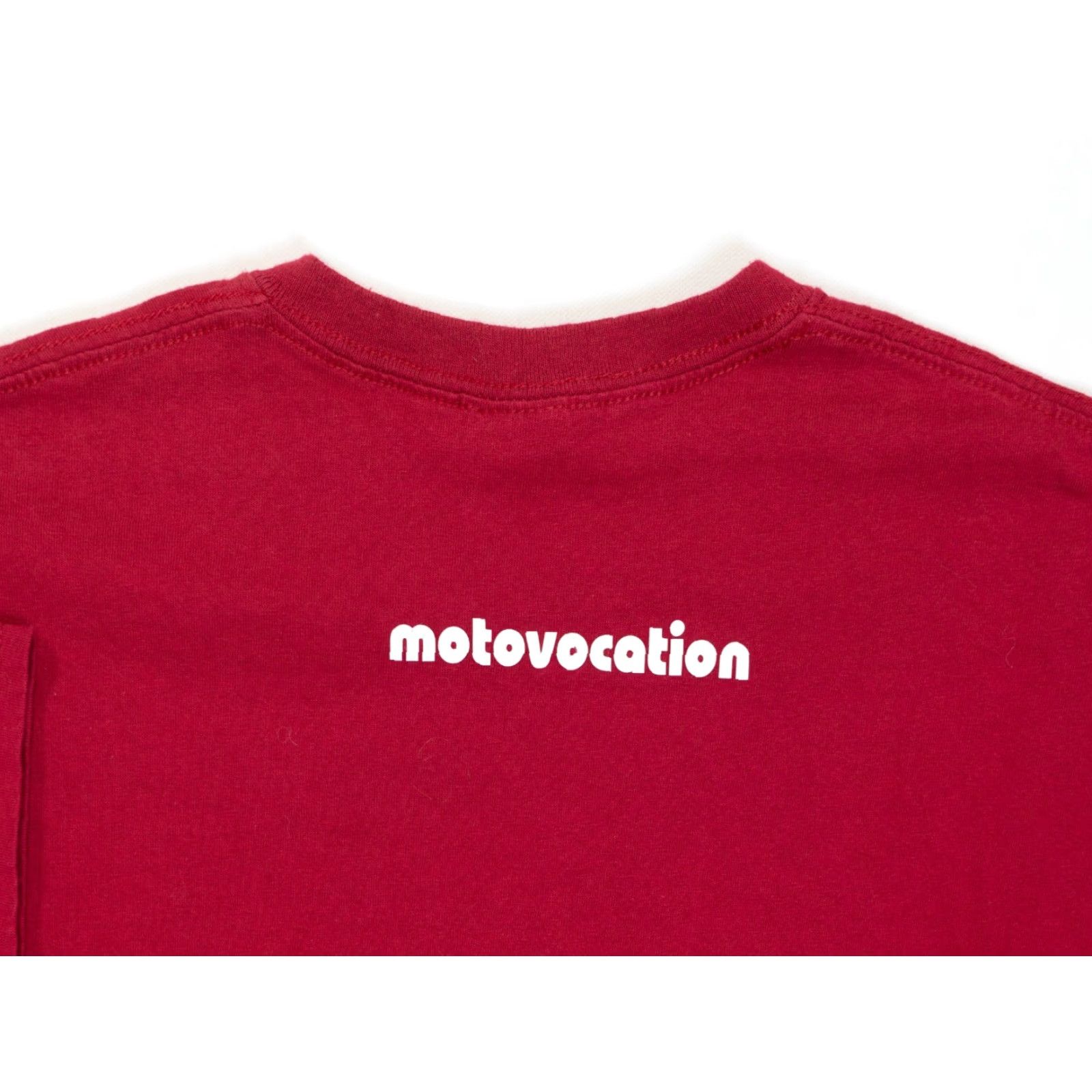 Gildan VINTAGE Gildan T-Shirt XL Red Biker Motorcycle USA Logo 2000s 24x28 Mens Short Sleeve Crew Neck Motovocation Size XL Red Logo Approximately 24x28 Size US XL / EU 56 / 4 - 4 Thumbnail