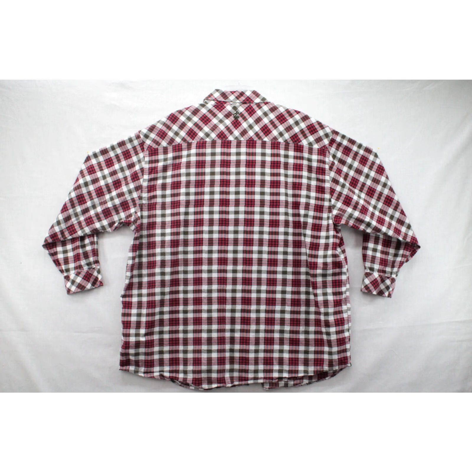 Rocawear Rocawear Shirt Men's 5XL Red Plaid Pearl Snap Button Embroidered Logo Hip Hop Size US XXL / EU 58 / 5 - 2 Thumbnail