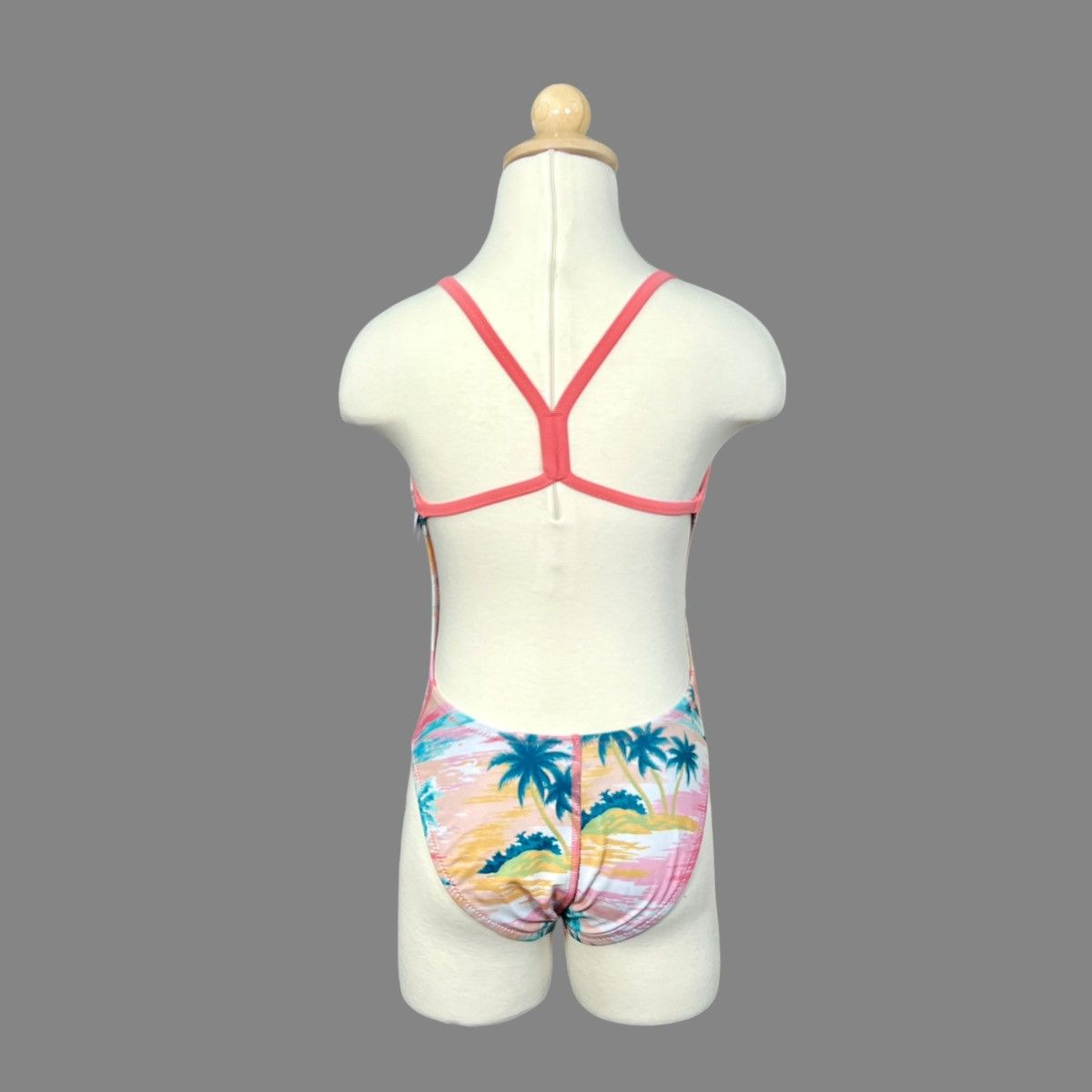 Speedo Speedo Big Girls Printed One-Piece Swimsuit 5-6 yrs Size ONE SIZE - 3 Thumbnail