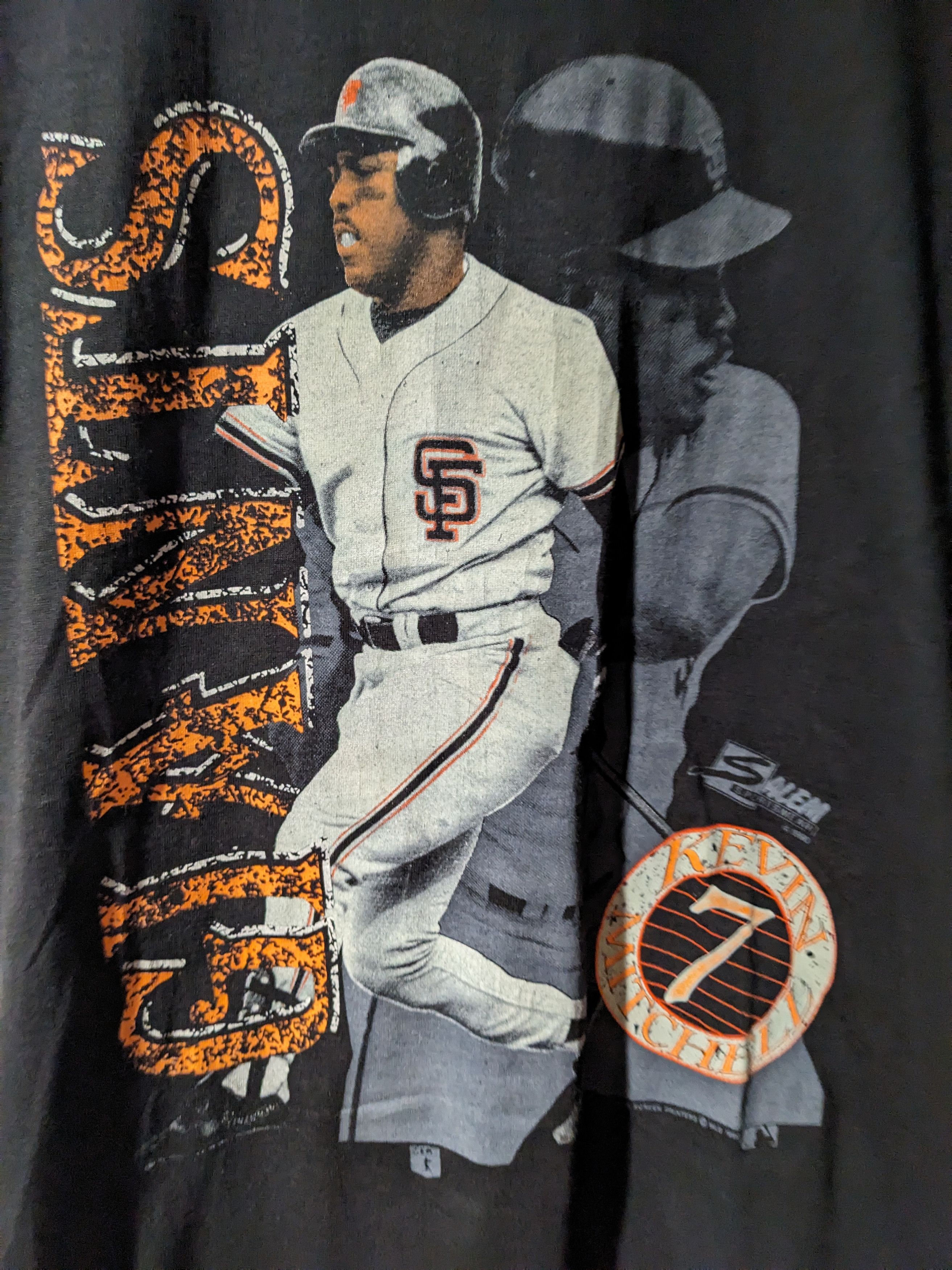 Vintage Vintage 1990 San Francisco Giants Kevin Mitchell T-Shirt Size US L / EU 52-54 / 3 - 2 Thumbnail