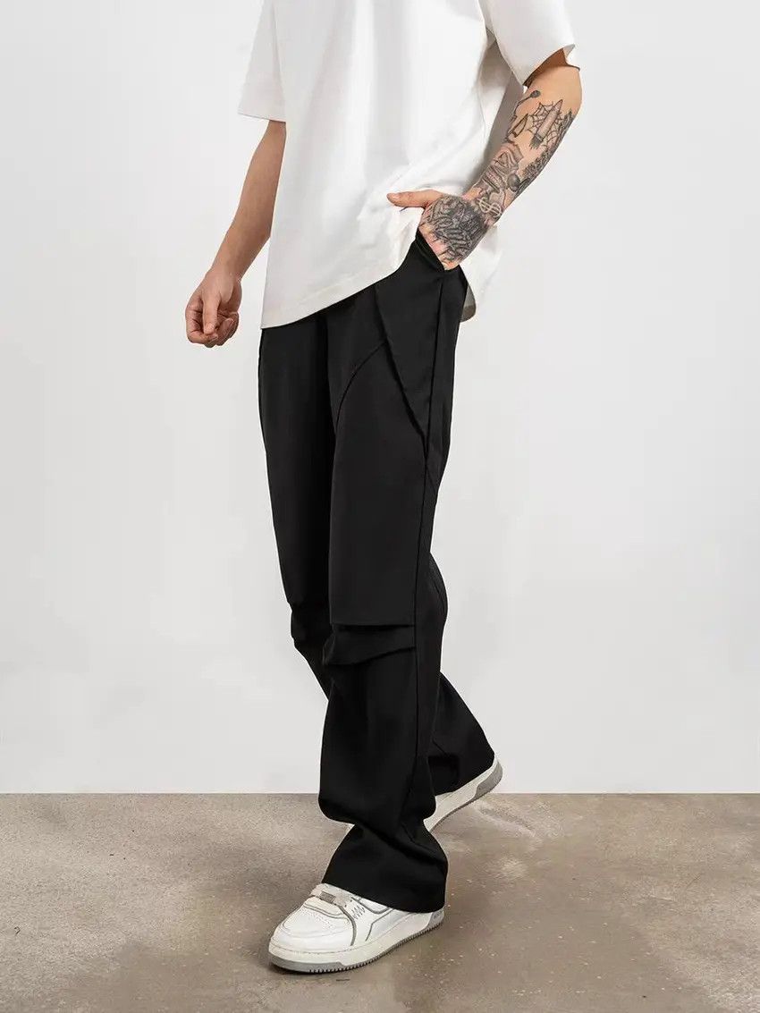 Designer × Japanese Brand Vintage Hip Hop Street Loose Casual Pants Size US 32 / EU 48 - 2 Thumbnail
