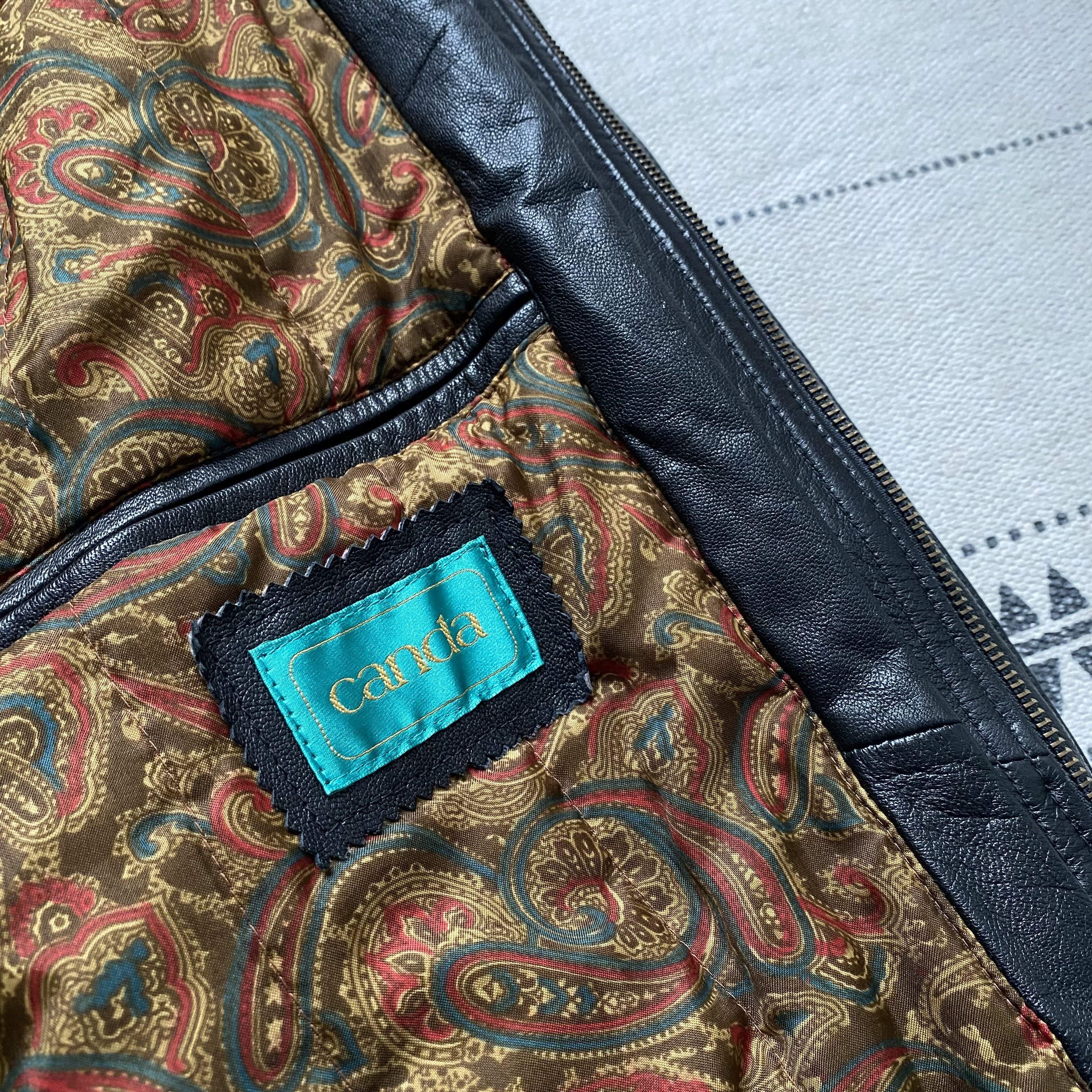 Genuine Leather Avantgarde Vintage 90s Genuine Leather Jacket Parka Coat Y2K Size US L / EU 52-54 / 3 - 9 Thumbnail