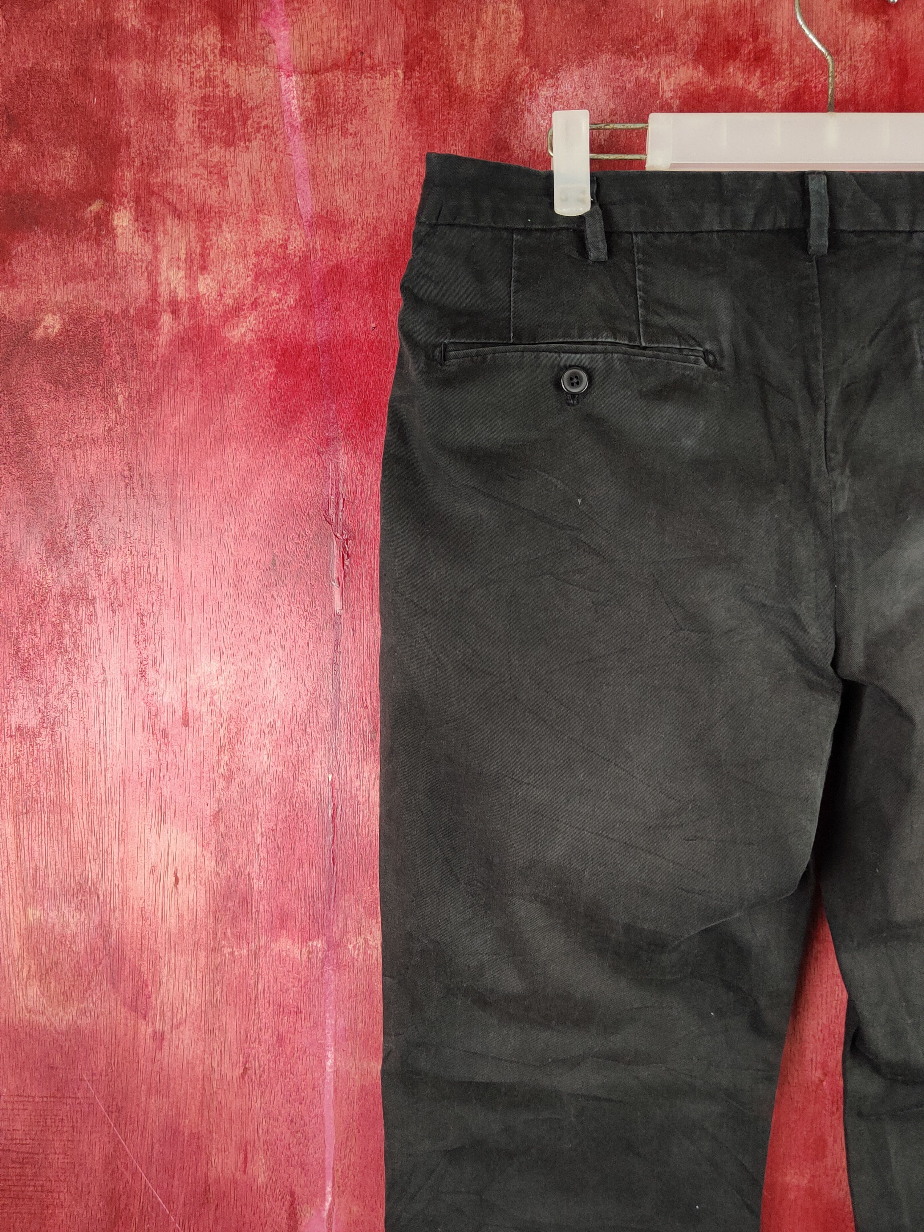 Japanese Brand × Uniqlo Uniqlo Black Faded Multipocket Casual Pants #S1465 Size US 36 / EU 52 - 8 Thumbnail