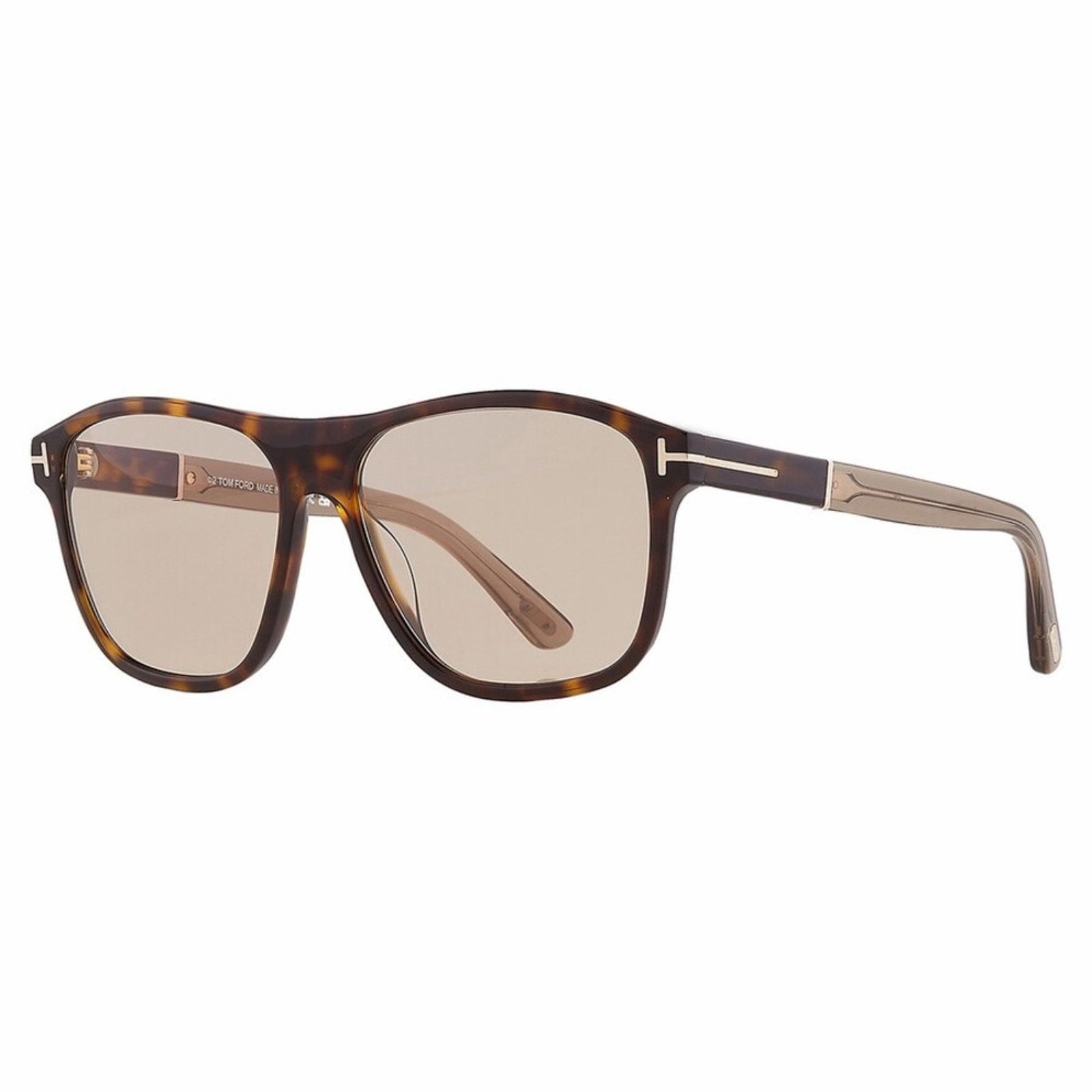 Tom Ford New! Tom Ford Frances FT1081 52E Brown Tortoise Sunglasses Size ONE SIZE - 1 Thumbnail