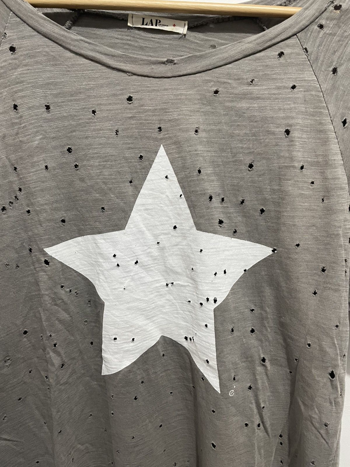 Beauty Beast × If Six Was Nine × Japanese Brand LAP STAR POEM HOLE TEE SHIRT Size US L / EU 52-54 / 3 - 4 Thumbnail