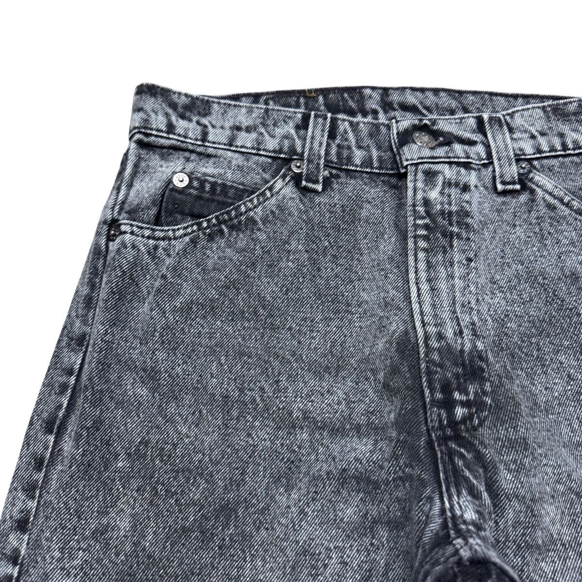 Levi's Vintage 90s Levis 505 Black Acid Wash Jeans Size US 30 / EU 46 - 4 Thumbnail