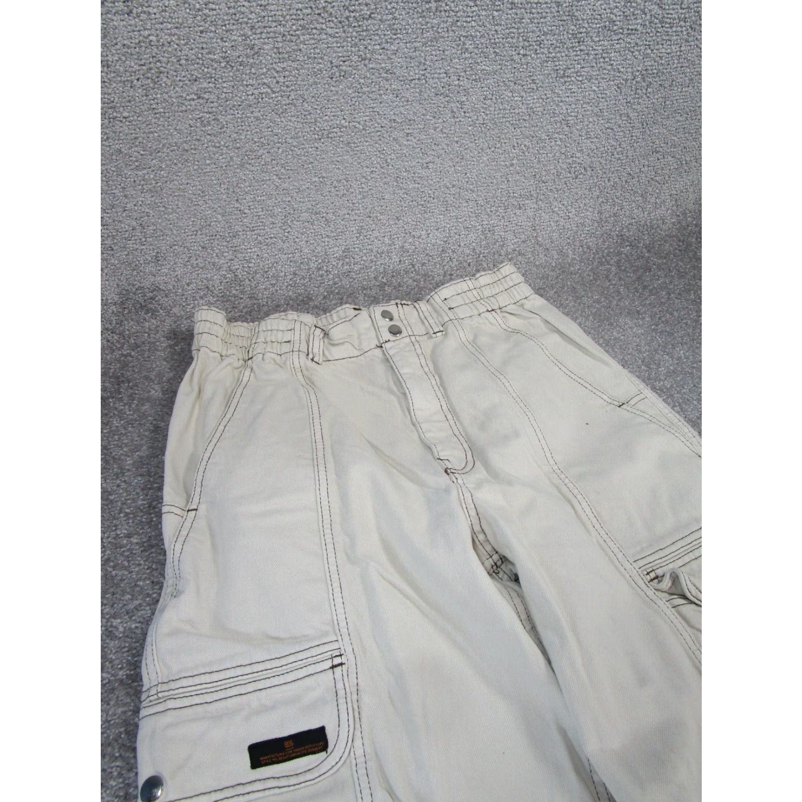 Urban Outfitters VINTAGE Urban Outfitters BDG Jeans Straight Denim Cargo Beige Women 31 High Rise Regular 31 Beige Womens Jeans 90s/2000s Style Size 24" / US 00 / IT 34 - 2 Thumbnail