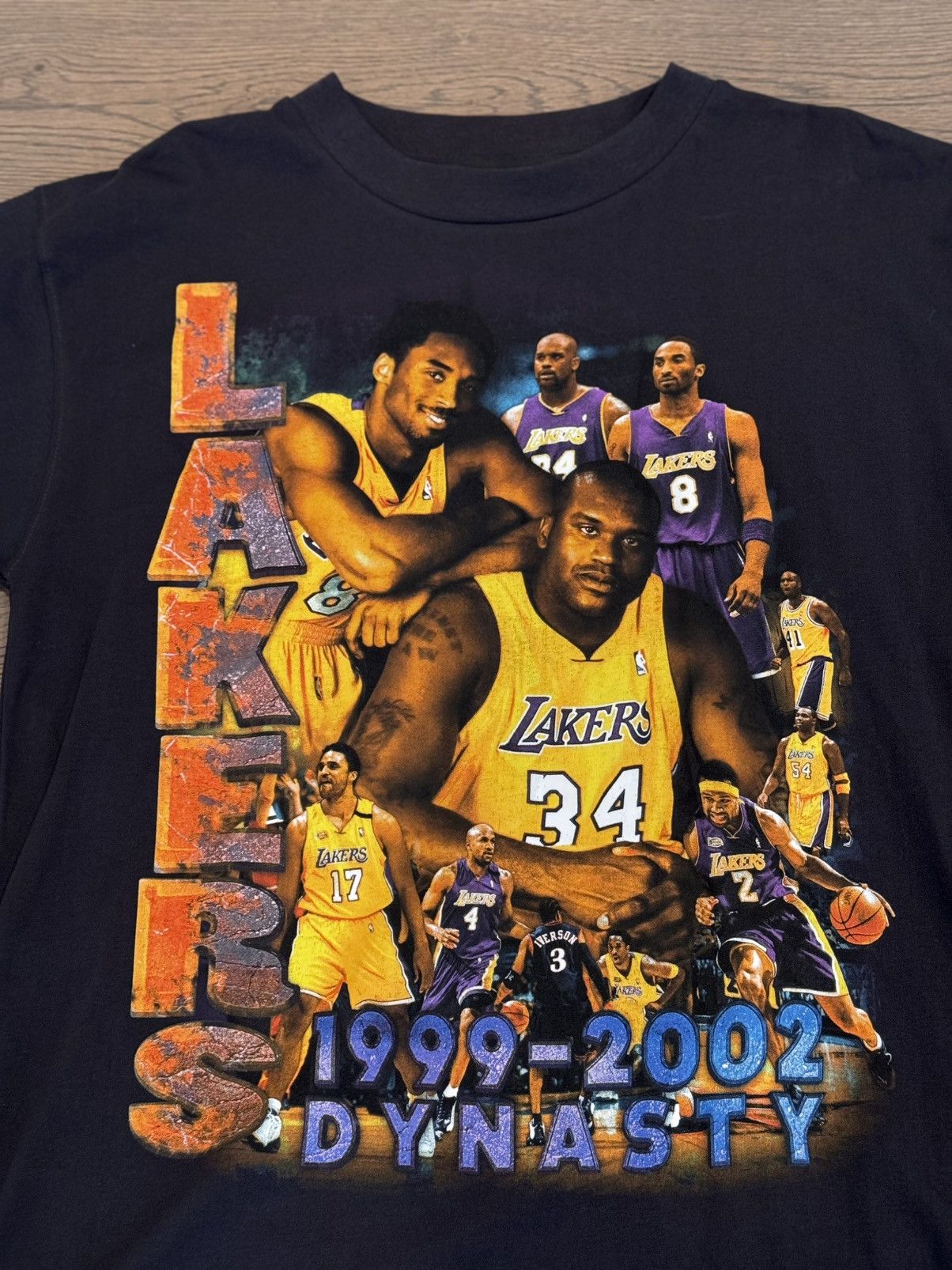 Marino Morwood Marino Morwood Lakers Dynasty Shirt Large Rap Tee Size US L / EU 52-54 / 3 - 2 Thumbnail