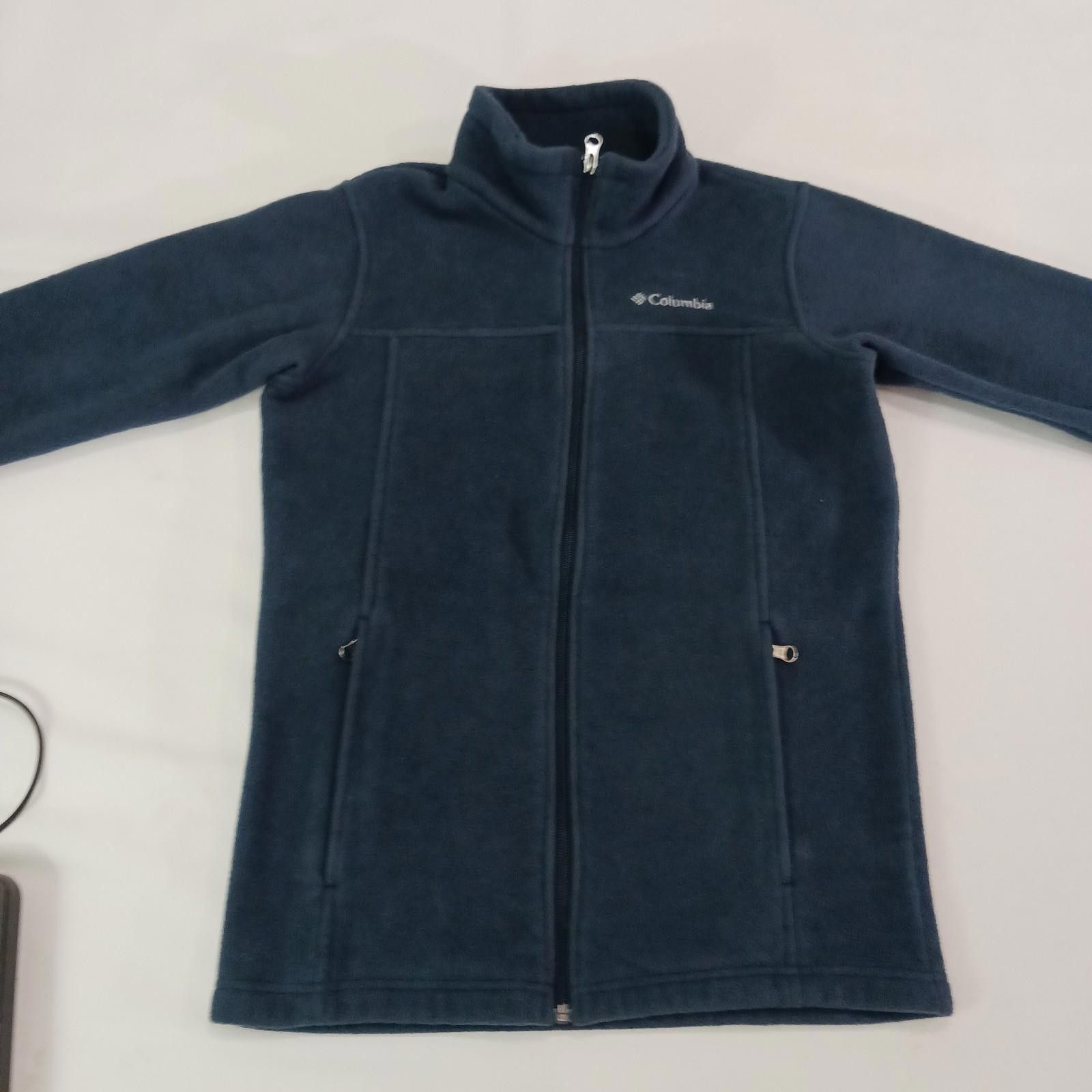 Columbia Columbia XB1107 Unisex Youth L Granite Mountain Blue Jacket Size US L / EU 52-54 / 3 - 12 Thumbnail