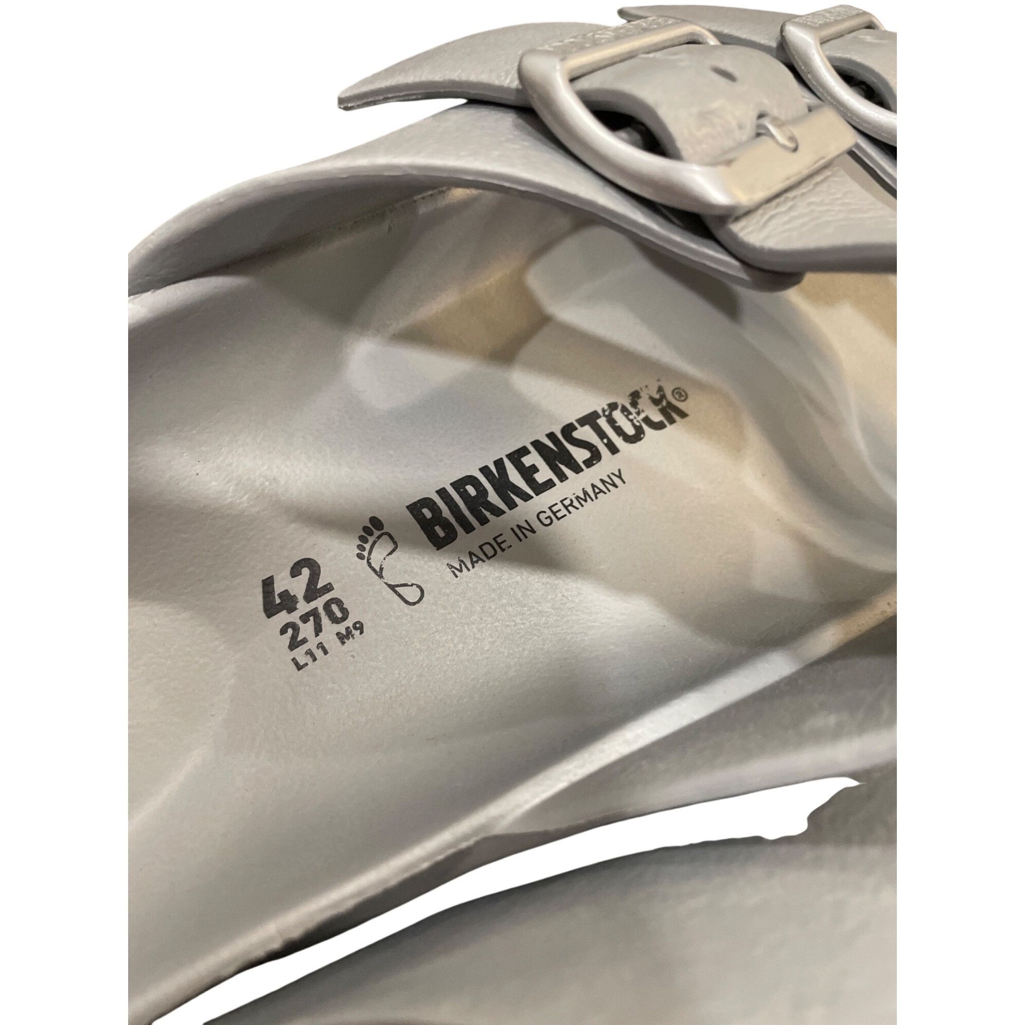 Birkenstock Birkenstock Arizona Eva wms gray open casual sandals sz 42/1 Size US 10.5 / IT 40.5 - 15 Thumbnail