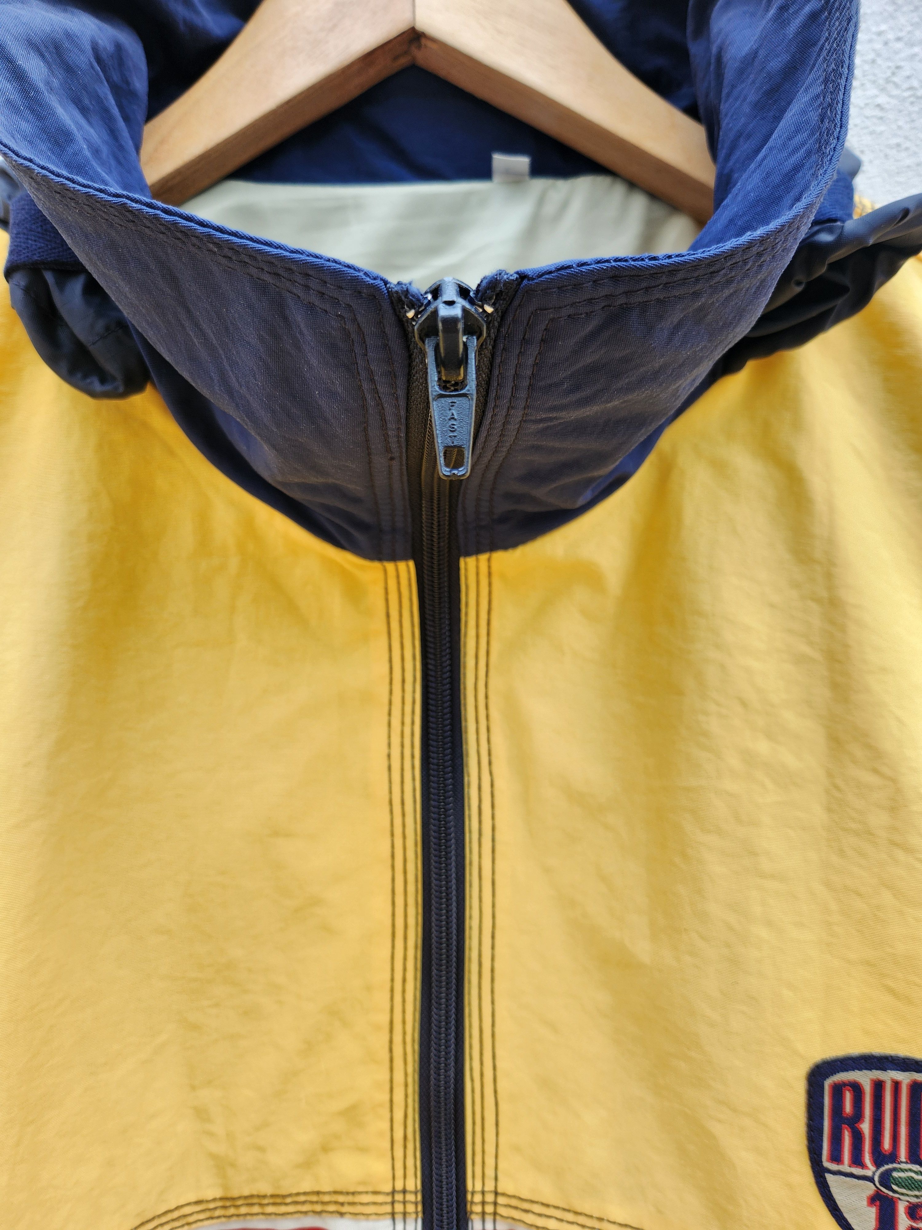 Japanese Brand 💥Rugs 15 Rugby Anorak Winbreaker Hoodie jacket Size US L / EU 52-54 / 3 - 8 Thumbnail