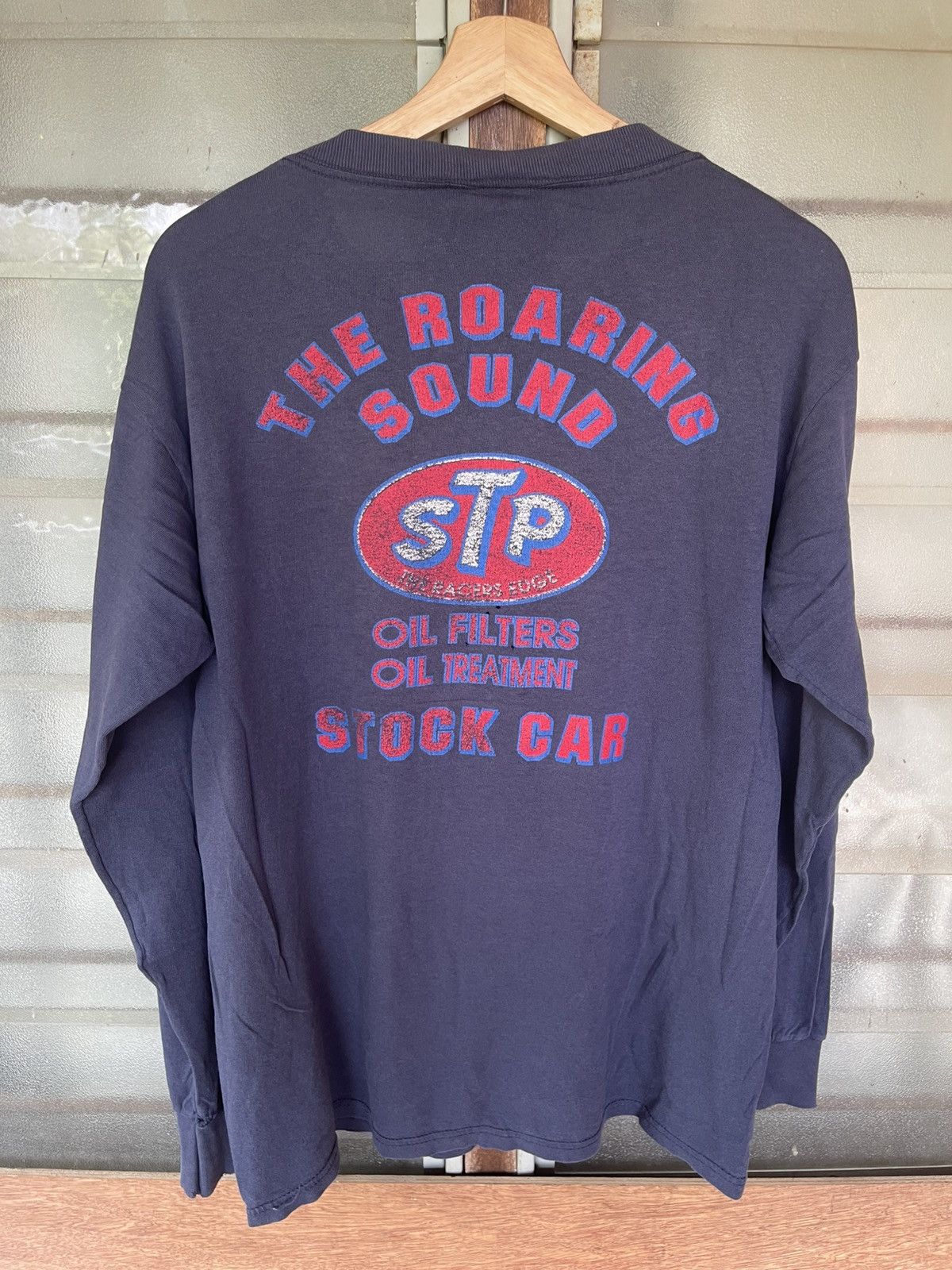 Vintage Vintage 90's STP Racers Edge Long Sleeve Tee Size US M / EU 48-50 / 2 - 8 Thumbnail
