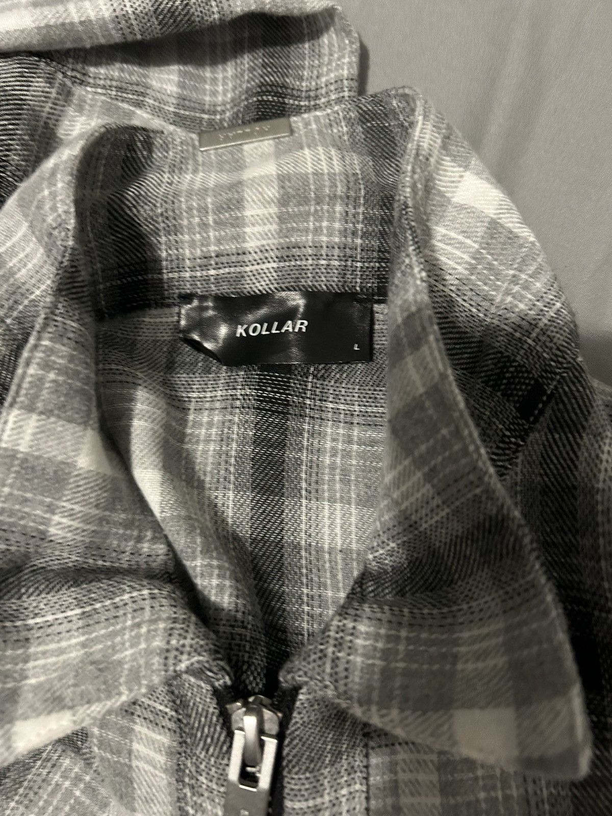 Kollar Clothing Kollar Clothing Half Zip Flannel Size US L / EU 52-54 / 3 - 3 Thumbnail