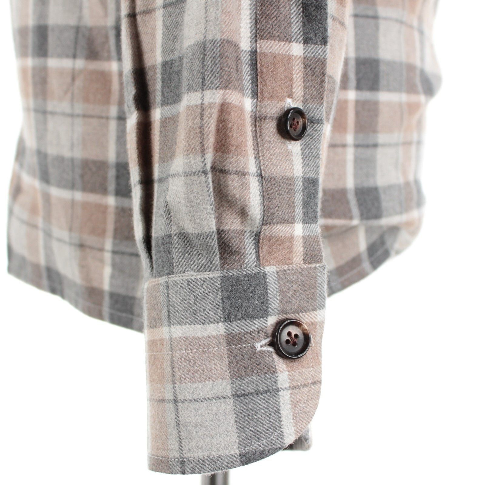 Luciano Barbera Luciano Barbera Overshirt Size M US In Gray Cotton Size US M / EU 48-50 / 2 - 3 Thumbnail