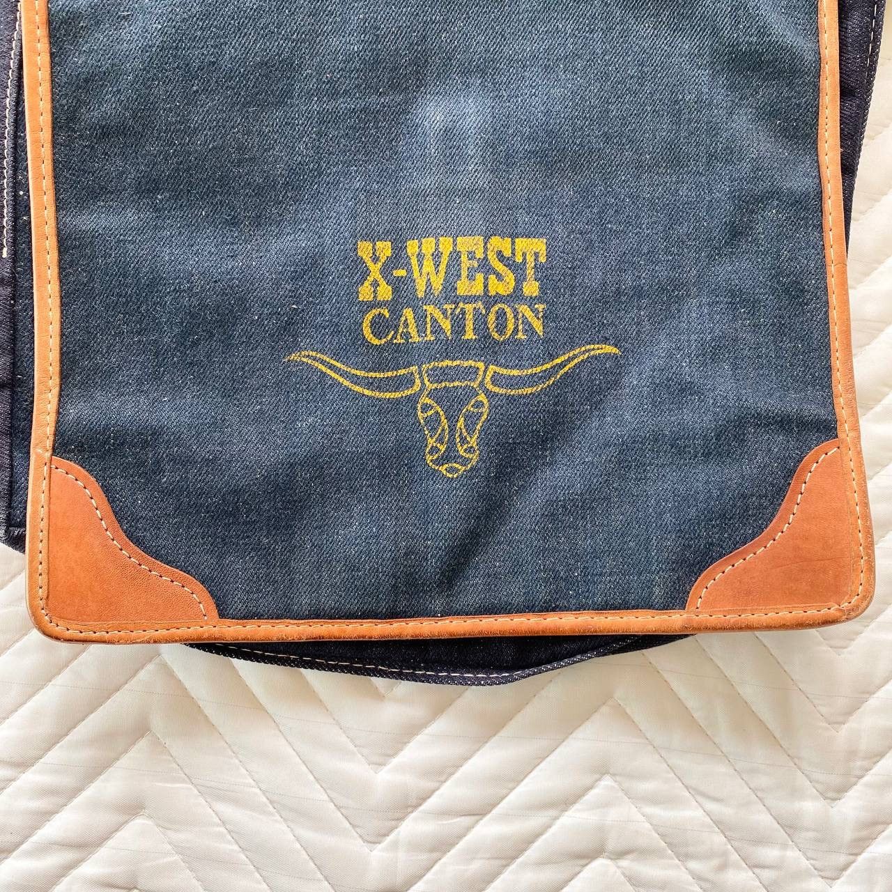 Denim & Co. True Vintage 80s Canton West Denim Sling Bag Size ONE SIZE - 5 Thumbnail