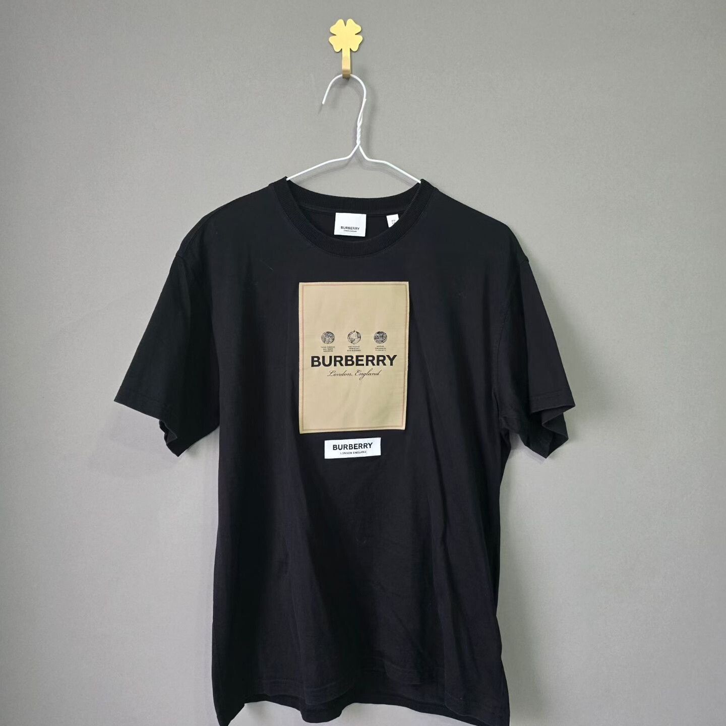 Burberry burberry black short sleeve t-shirt Size US XS / EU 42 / 0 - 1 Thumbnail