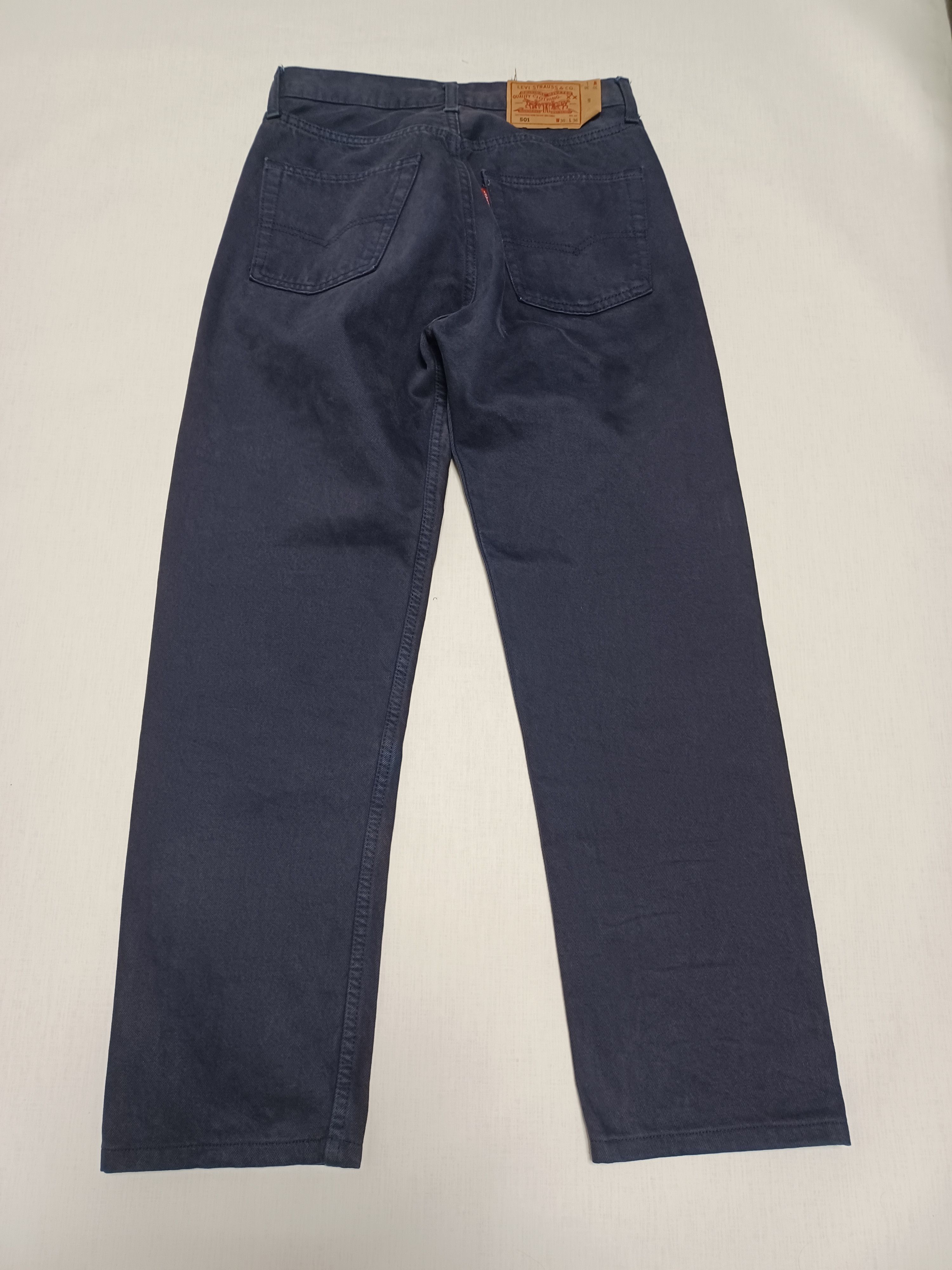 Levi's Vintage Clothing 501 RARE VIOLET vintage Levis 501 jeans denim Size US 30 / EU 46 - 2 Thumbnail