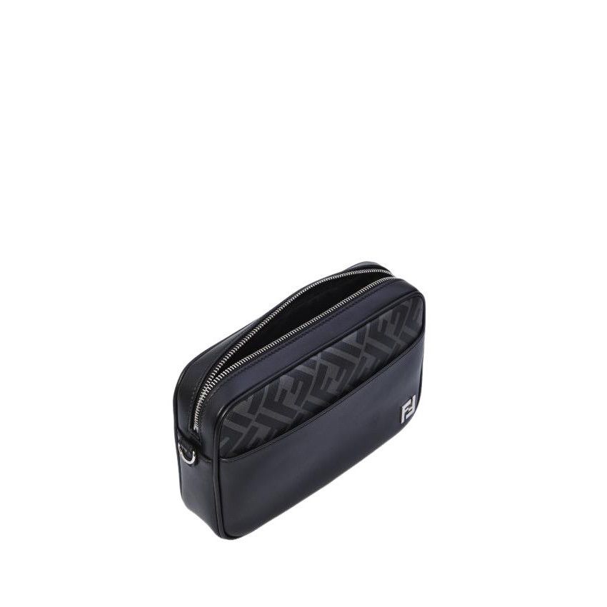 Fendi FENDI Black FF Canvas Camera Case New & Authentic Size ONE SIZE - 2 Thumbnail
