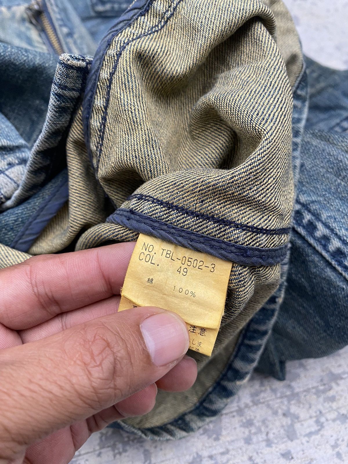 Tornado Mart Distressed Tornado Mart denim jacket Size M / US 6-8 / IT 42-44 - 8 Thumbnail