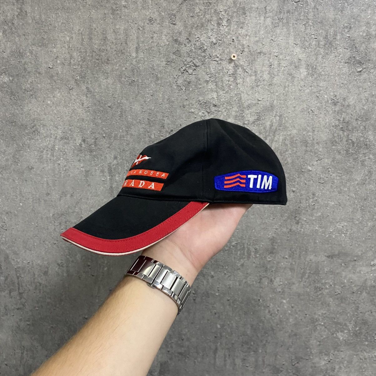 Prada Prada Luna Rossa Cap Hat Big Logo Size ONE SIZE - 4 Thumbnail